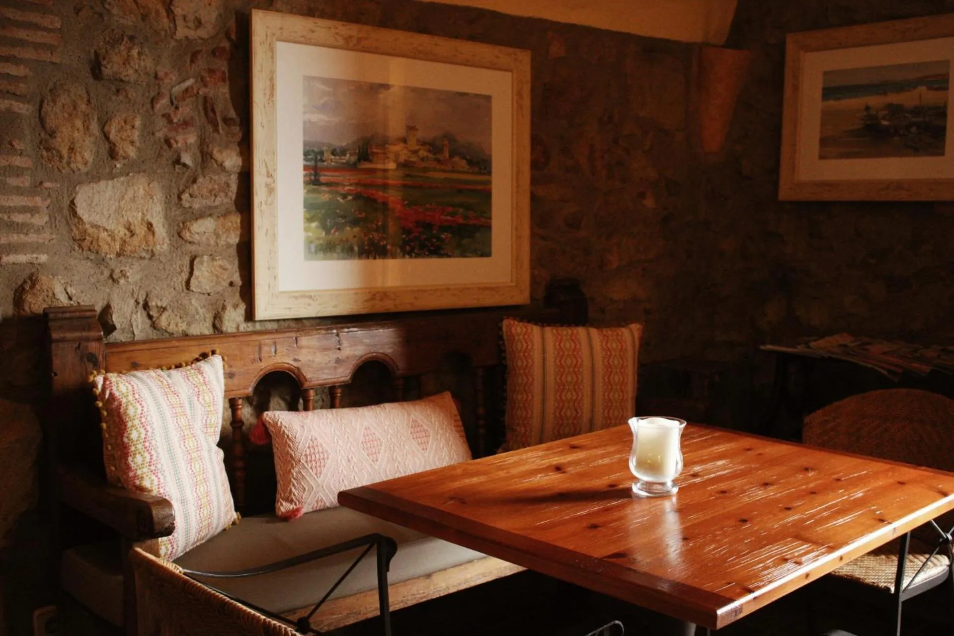 Lounge or bar in Hotel Sant Joan