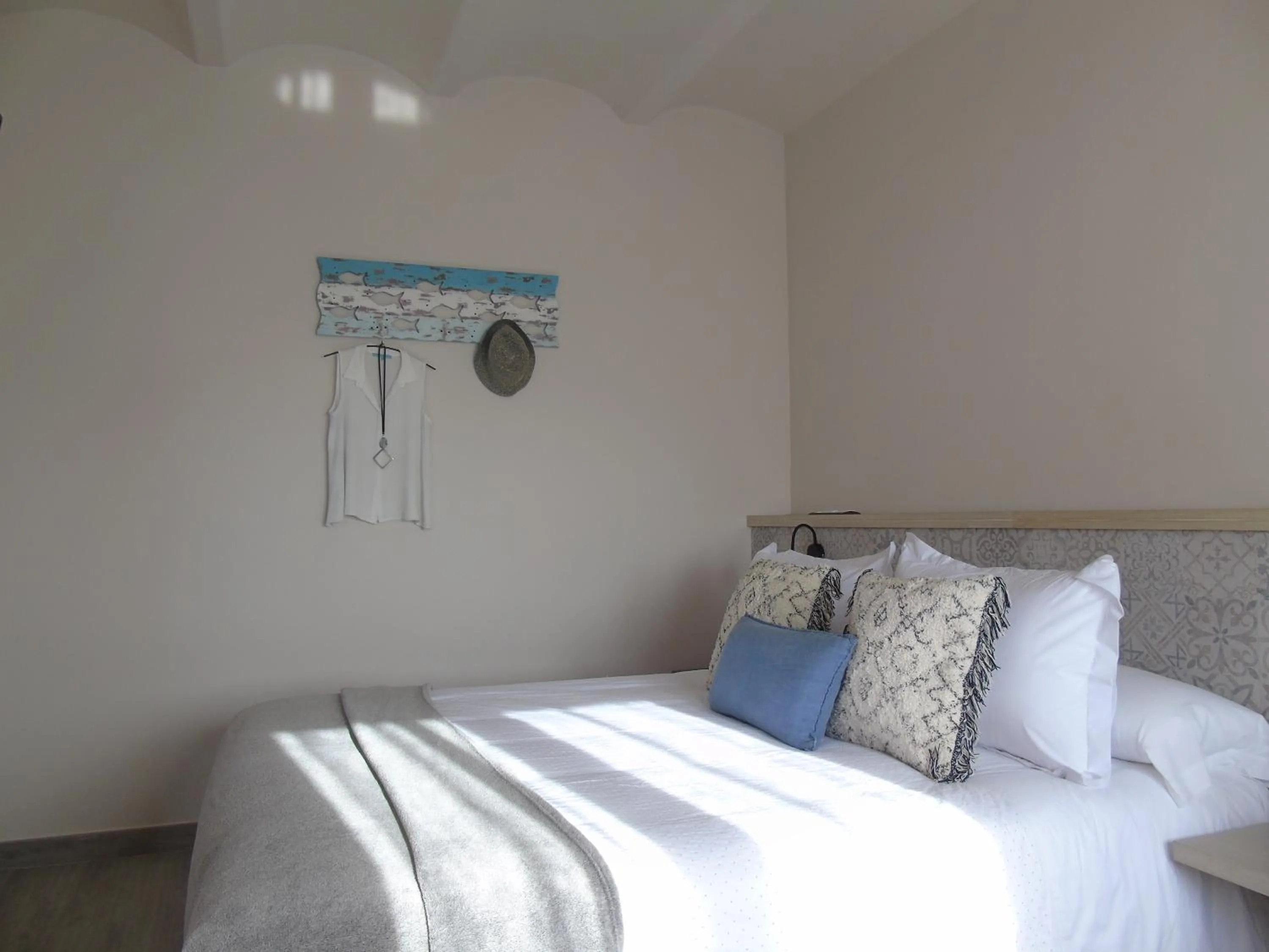 Decorative detail, Bed in Hotel Sant Joan