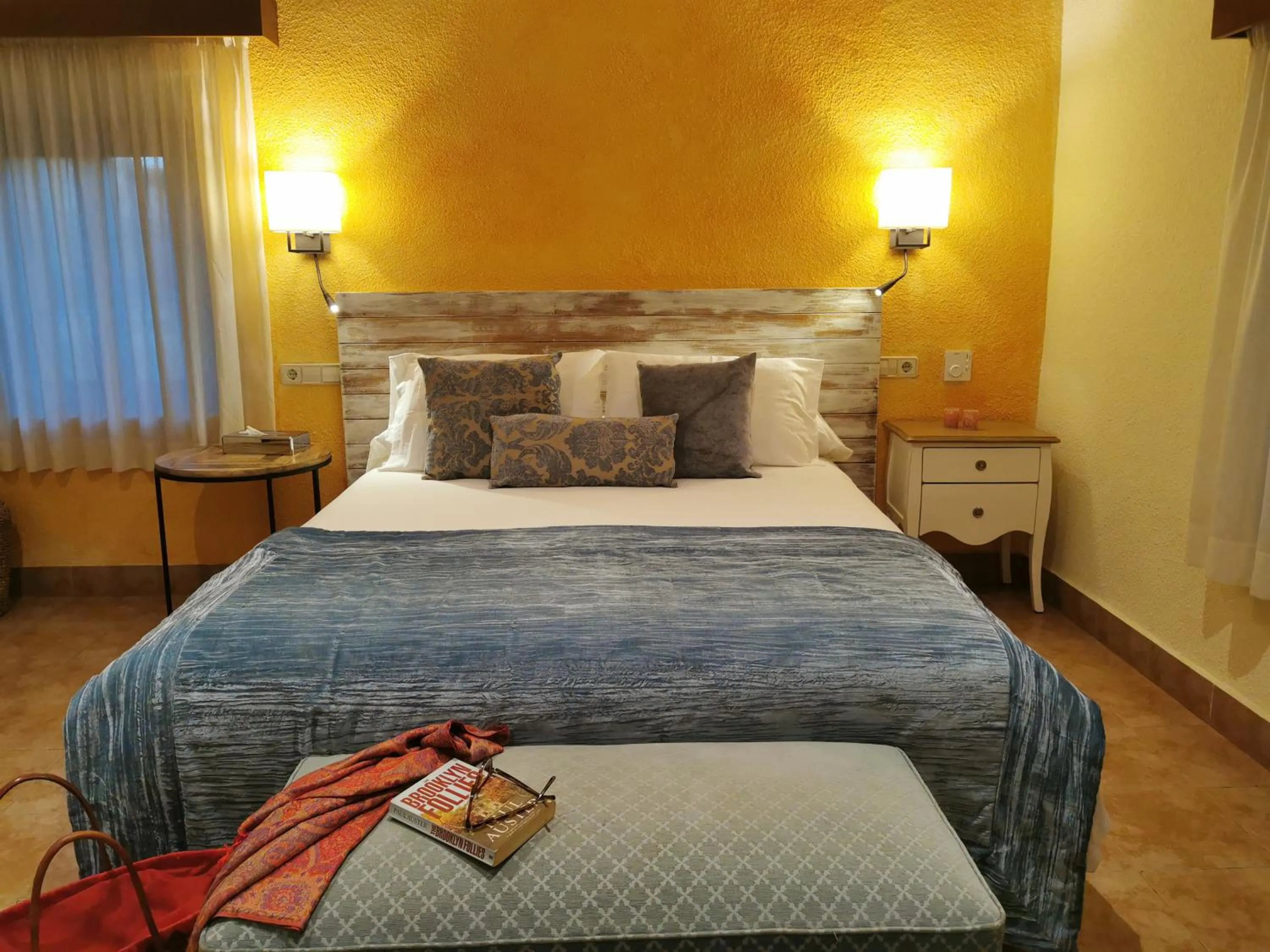 Bed in Hotel Sant Joan