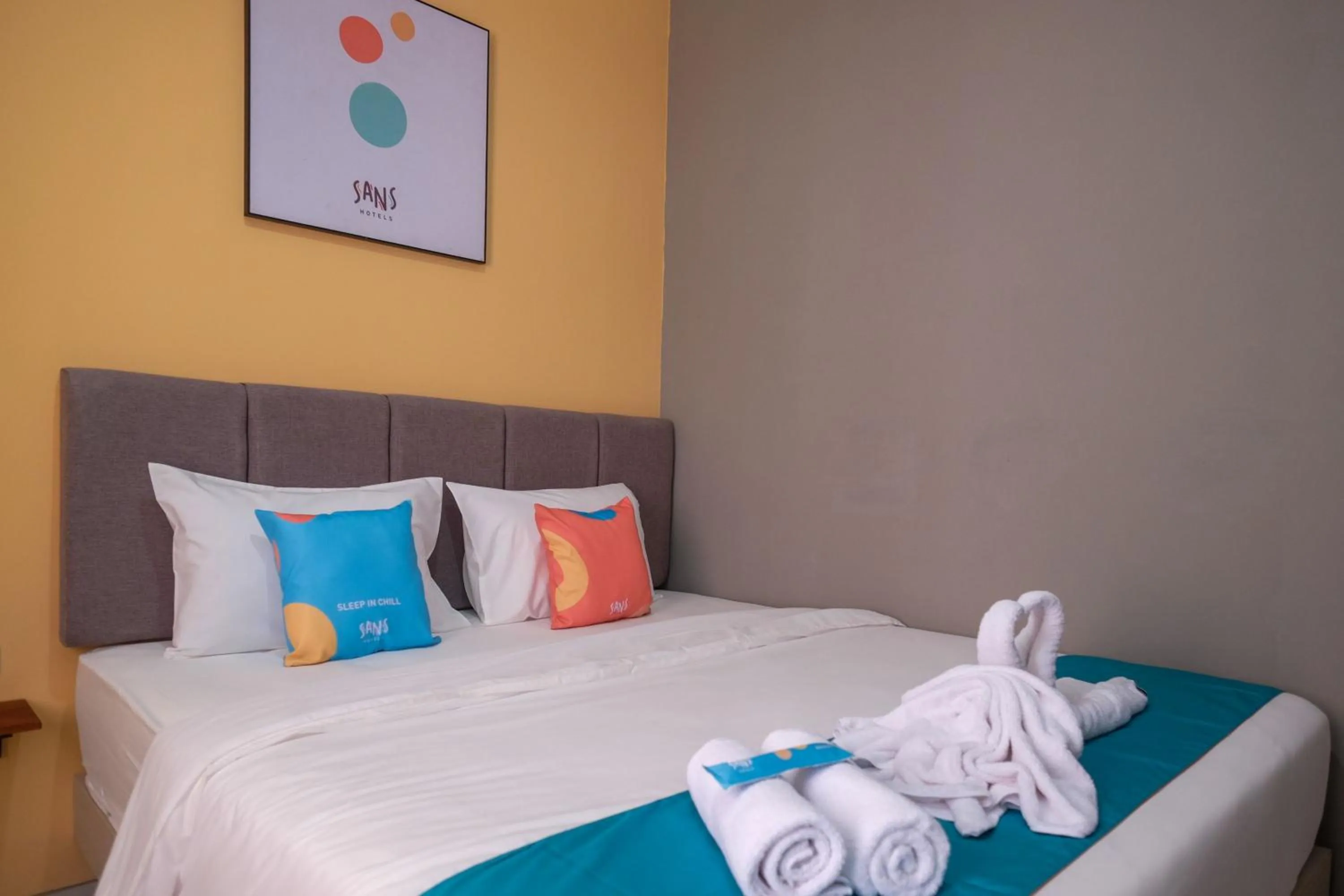 Bedroom, Bed in Sans Hotel Fourth Loft Solo