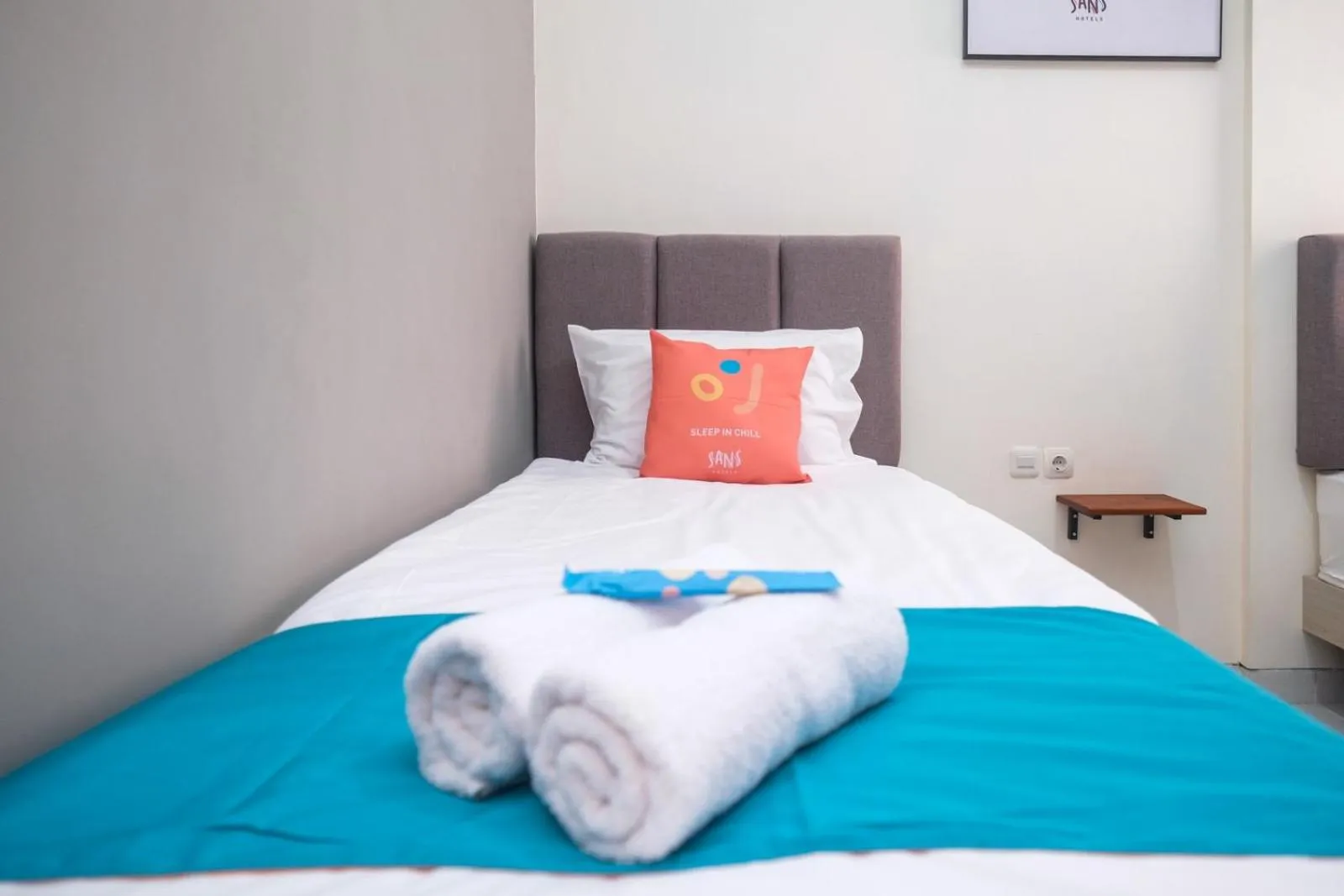 Bedroom, Bed in Sans Hotel Fourth Loft Solo