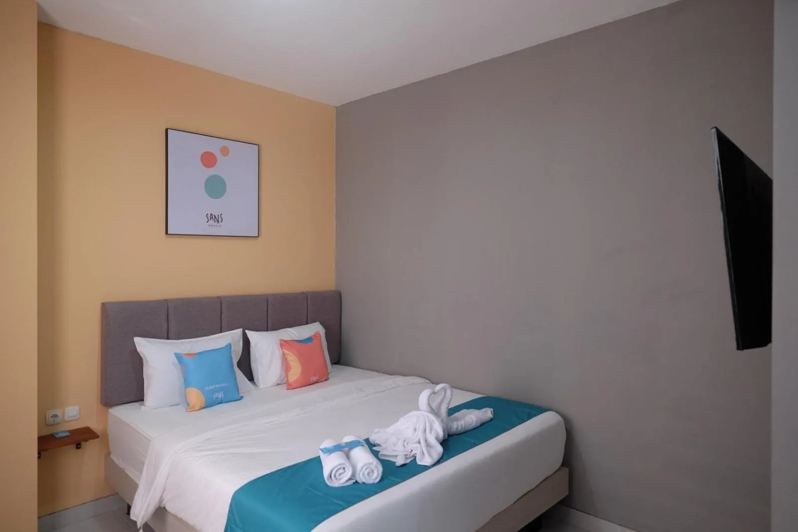 Bedroom, Bed in Sans Hotel Fourth Loft Solo