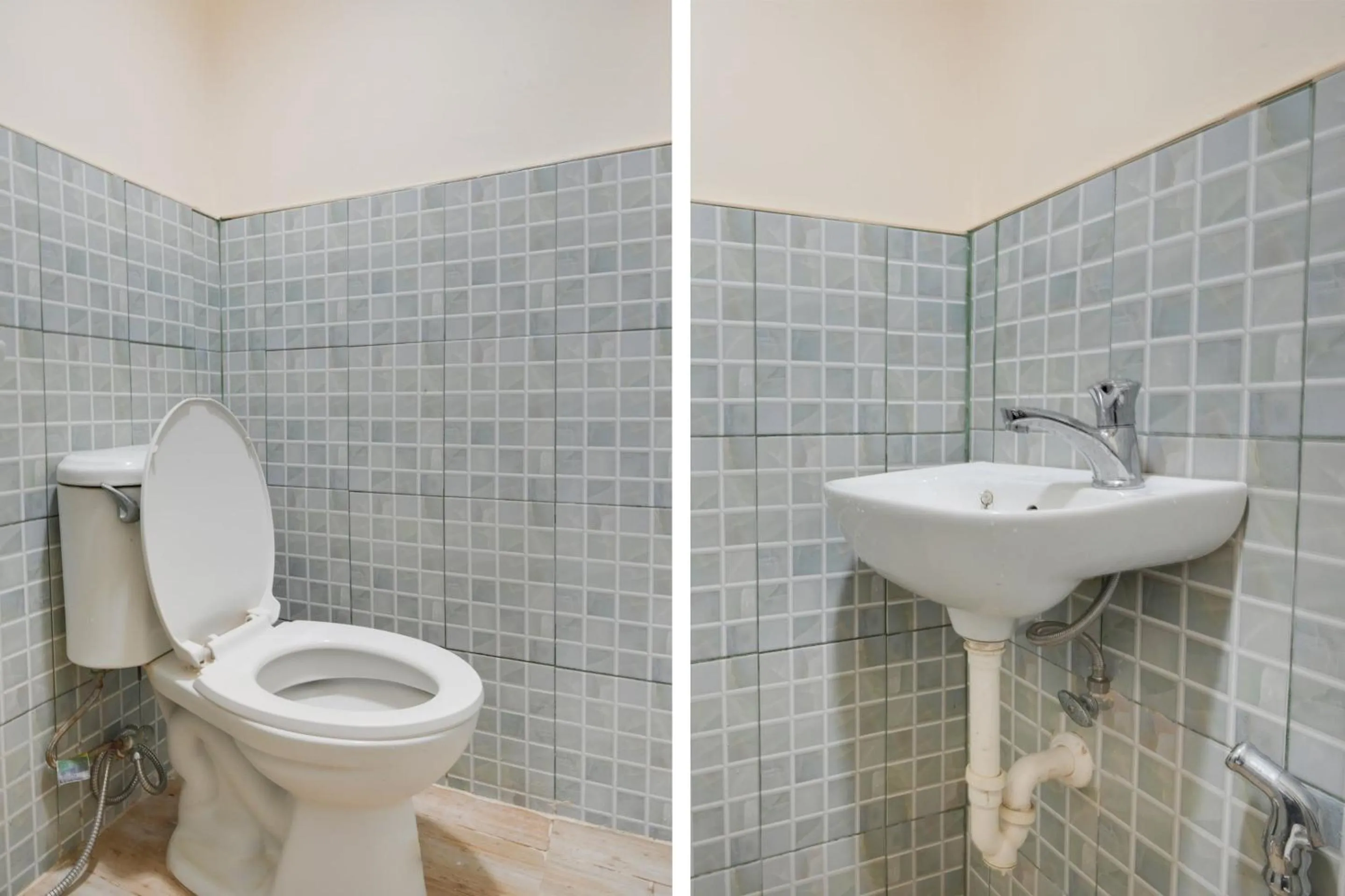 Bathroom in OYO 912 Fb Suites