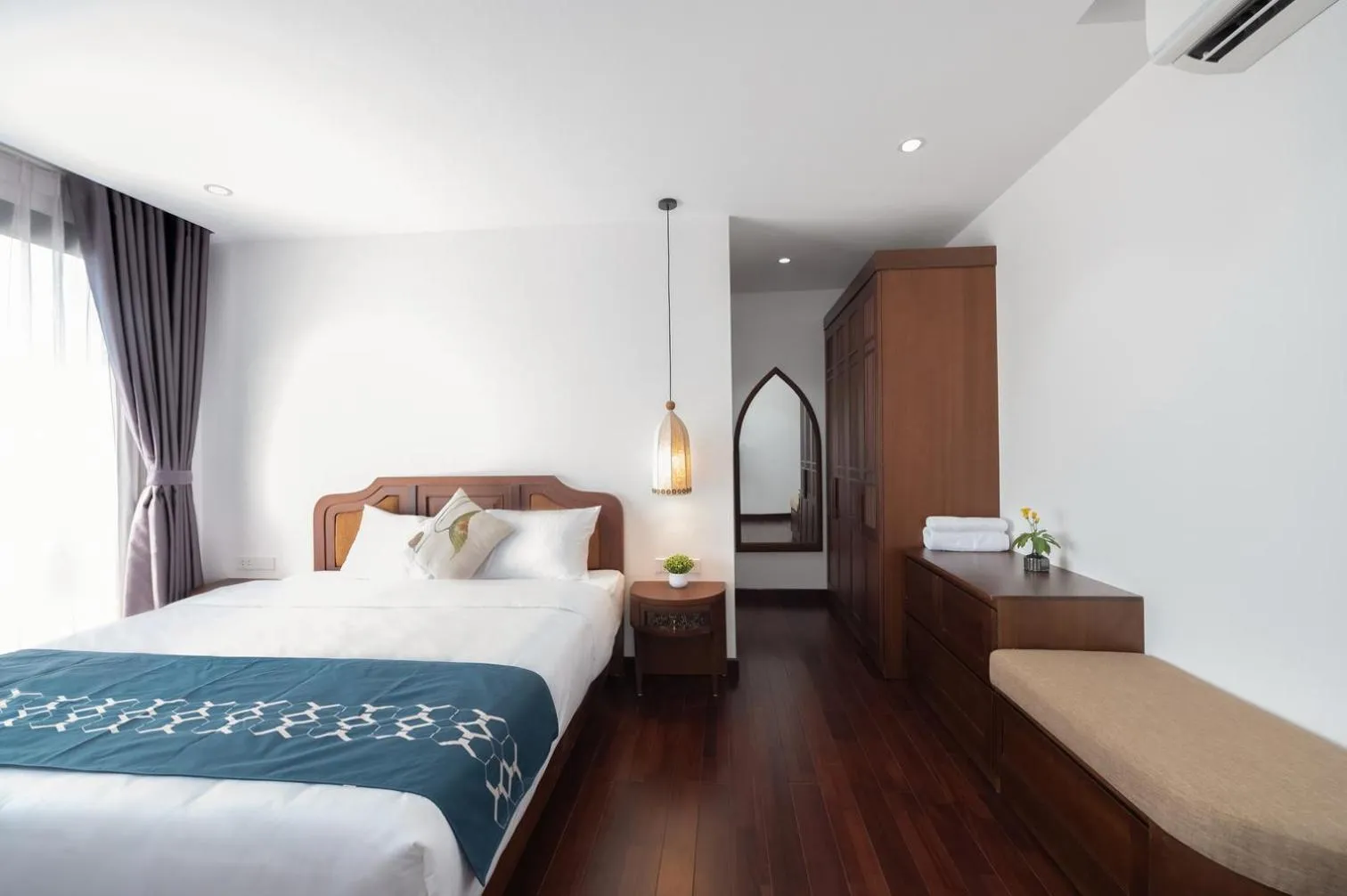 Bedroom, Bed in FLESTA Doi Can Serviced Apartment