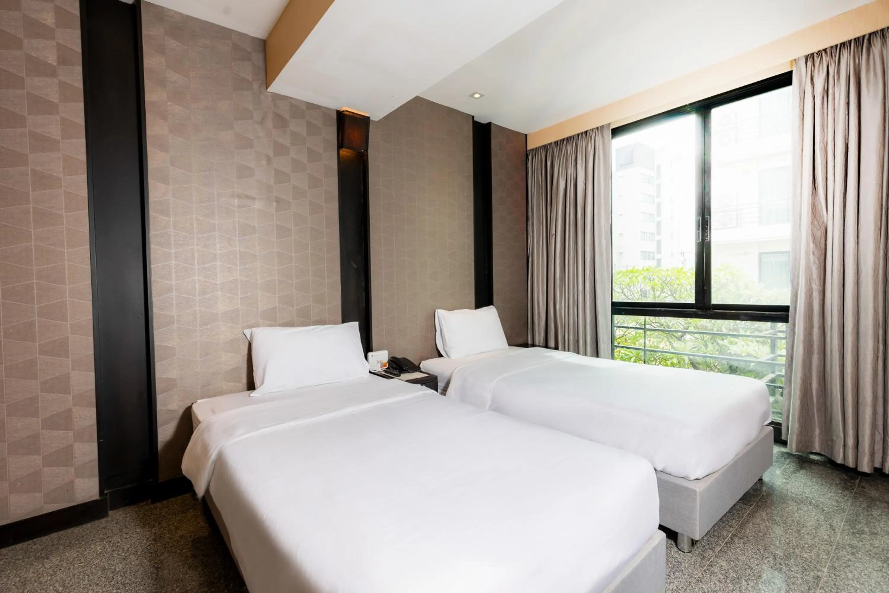 Bed in Sukhothai Hotel and Residence Ratchada