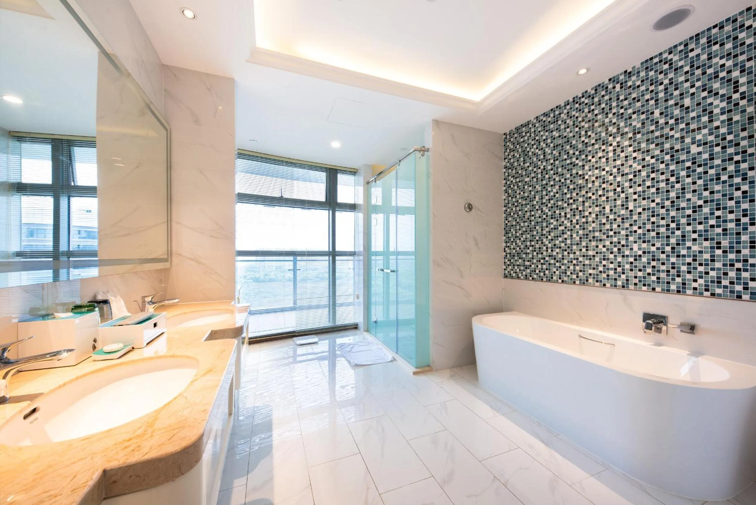 Bathroom in Wuhu Suning Universal Hotel
