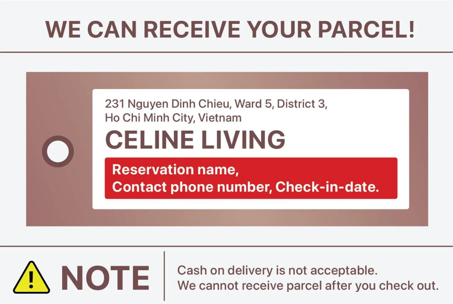 room service in Celine Living - Central