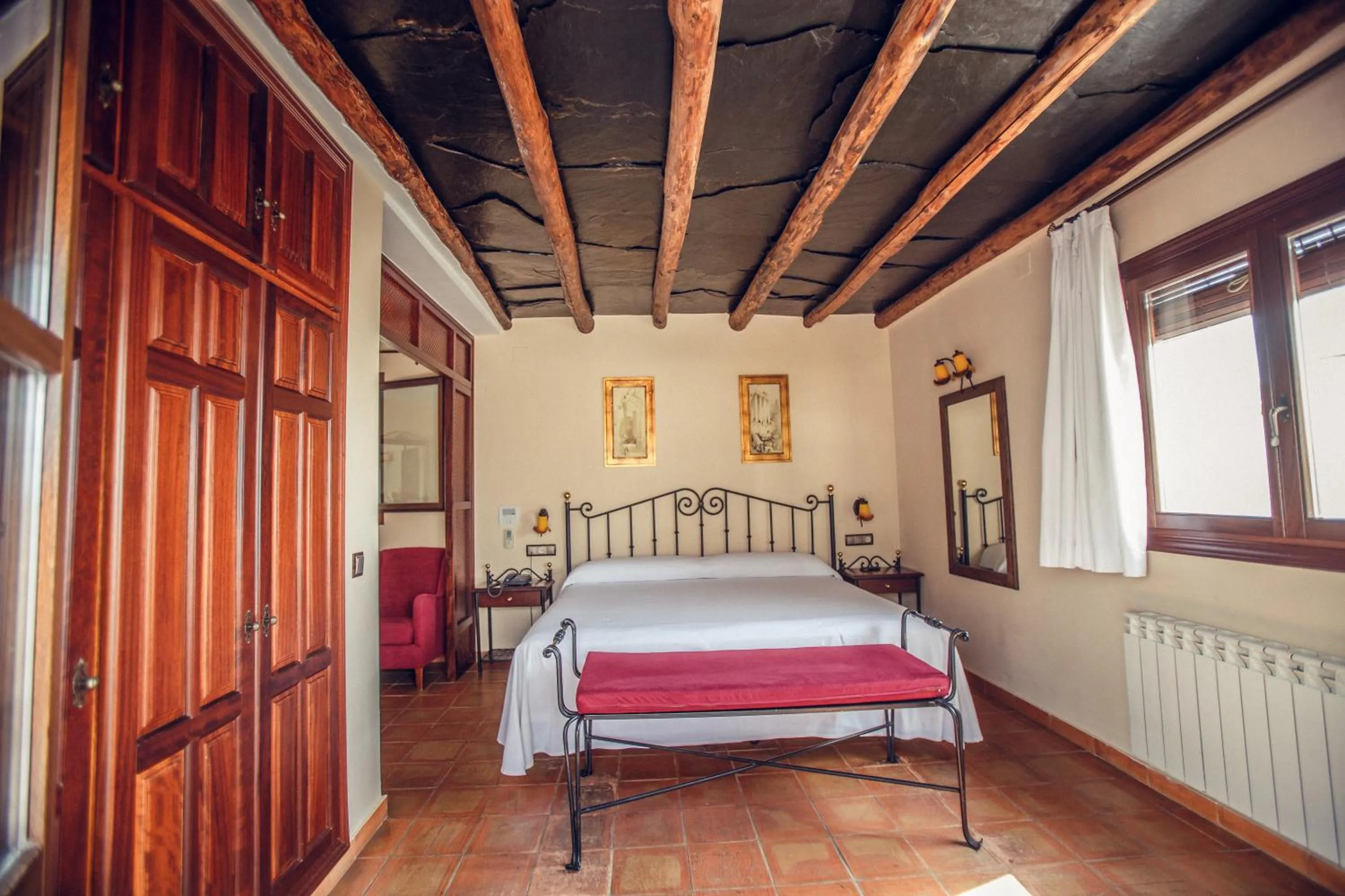 Bedroom, Bed in Finca Los Llanos