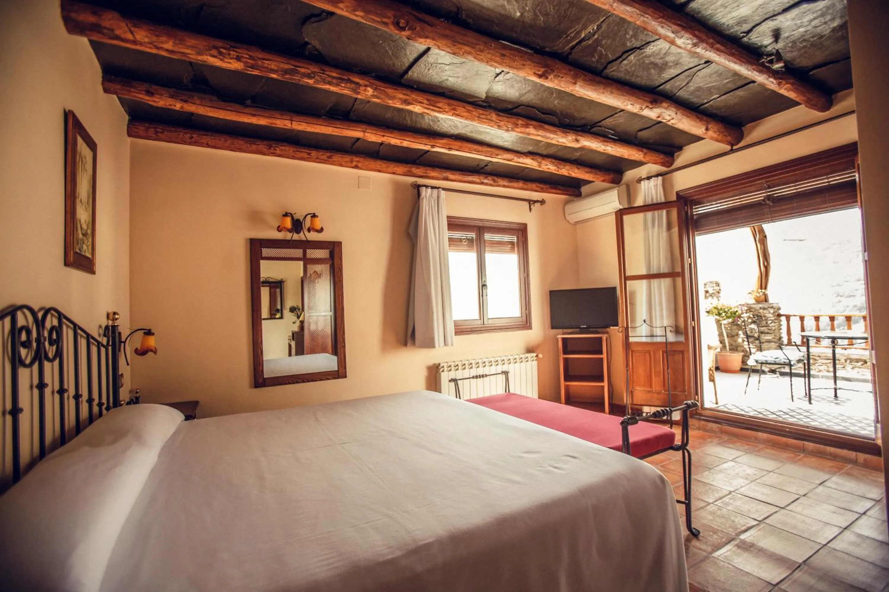 Bedroom, Bed in Finca Los Llanos