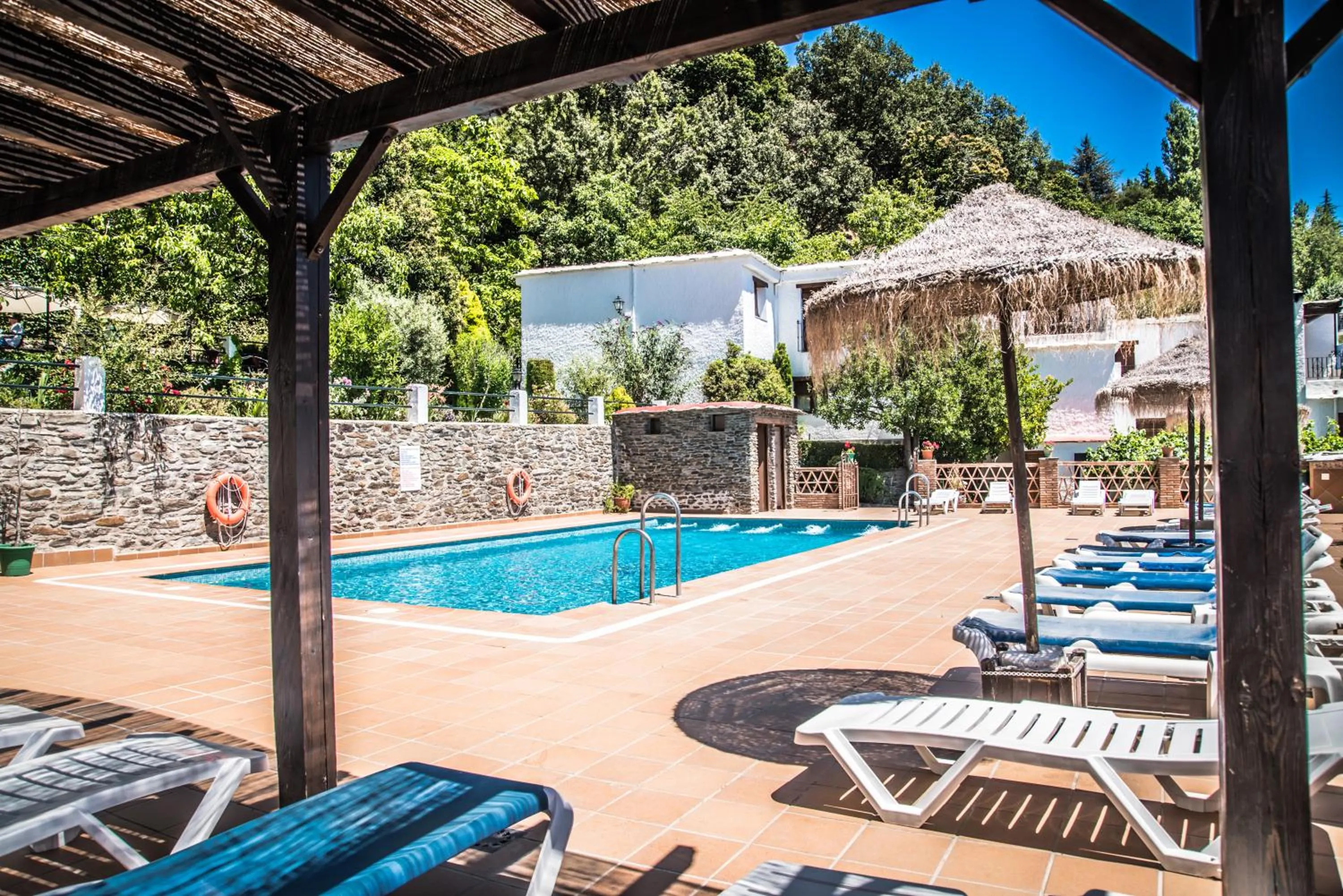 Swimming pool in Finca Los Llanos