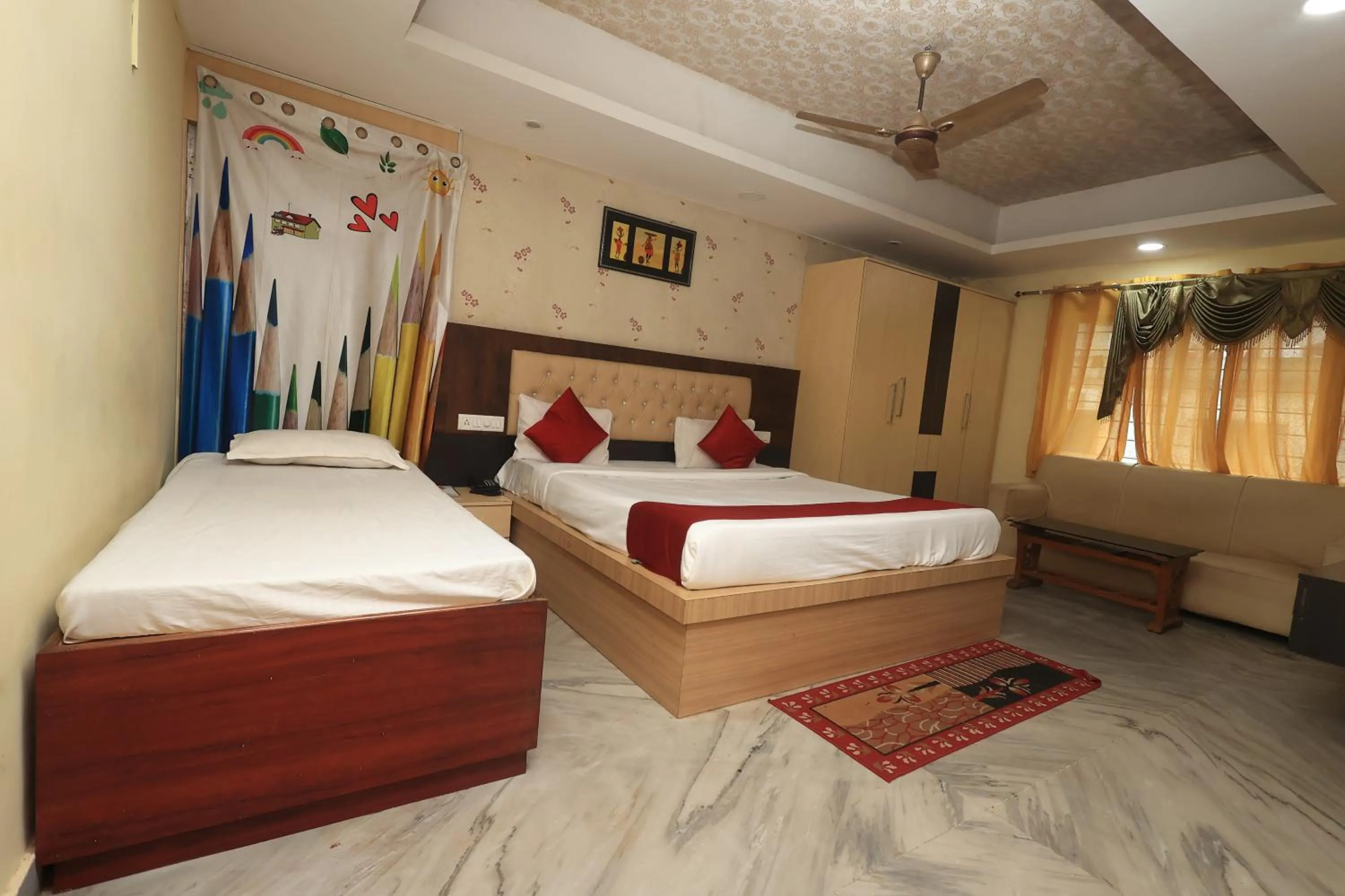 Bed in HOTEL SPACE SETTER