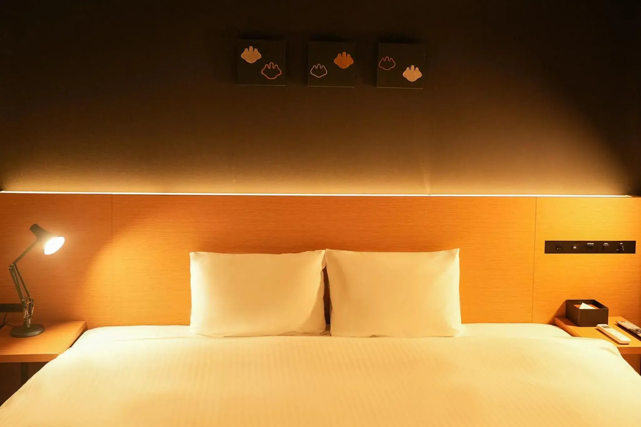 Bed in N Plus Hotel Akihabara Bed in N Plus Hotel Akihabara