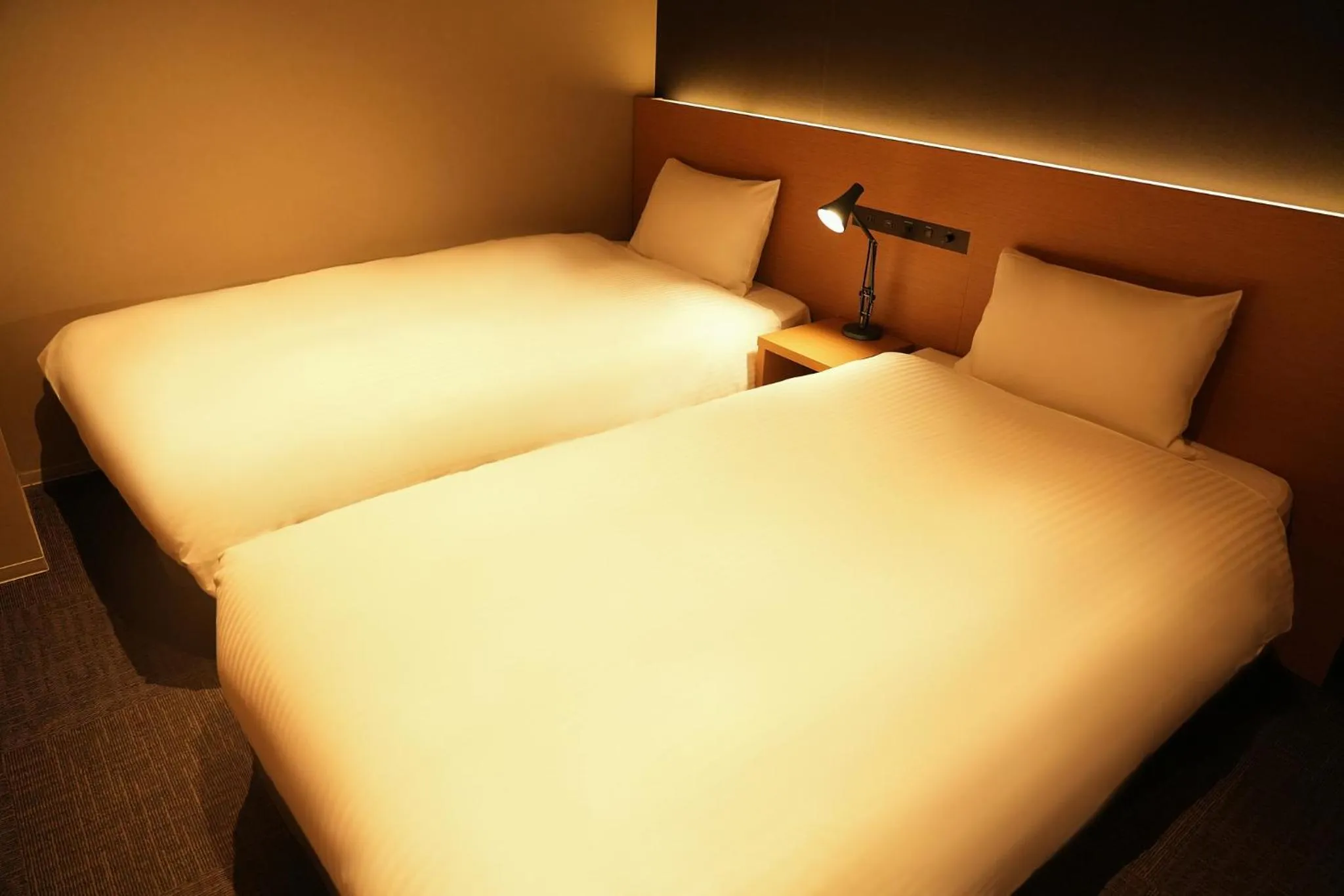 Bed in N Plus Hotel Akihabara