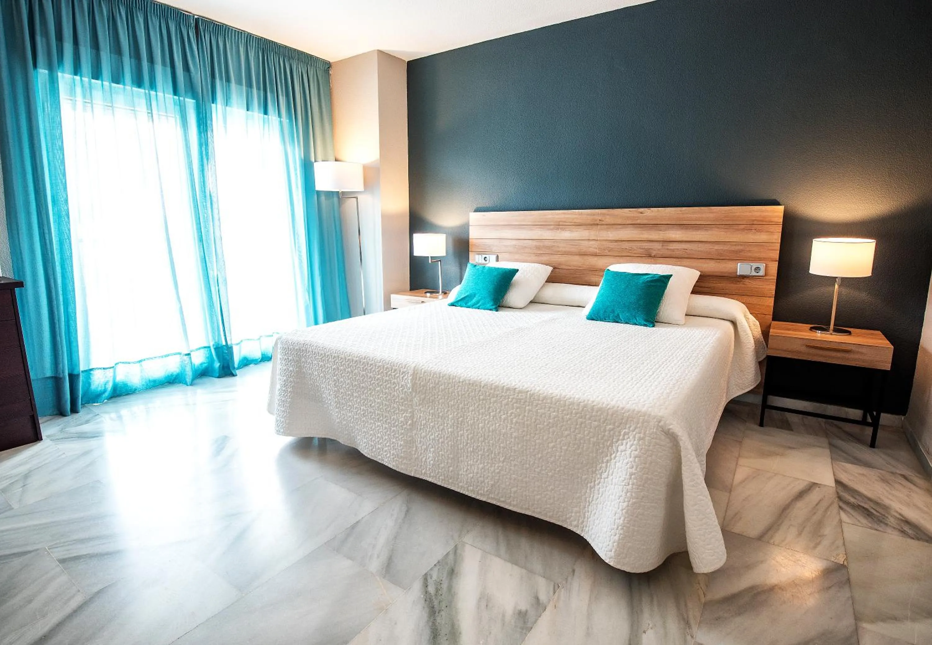 Bed in First Flatotel International