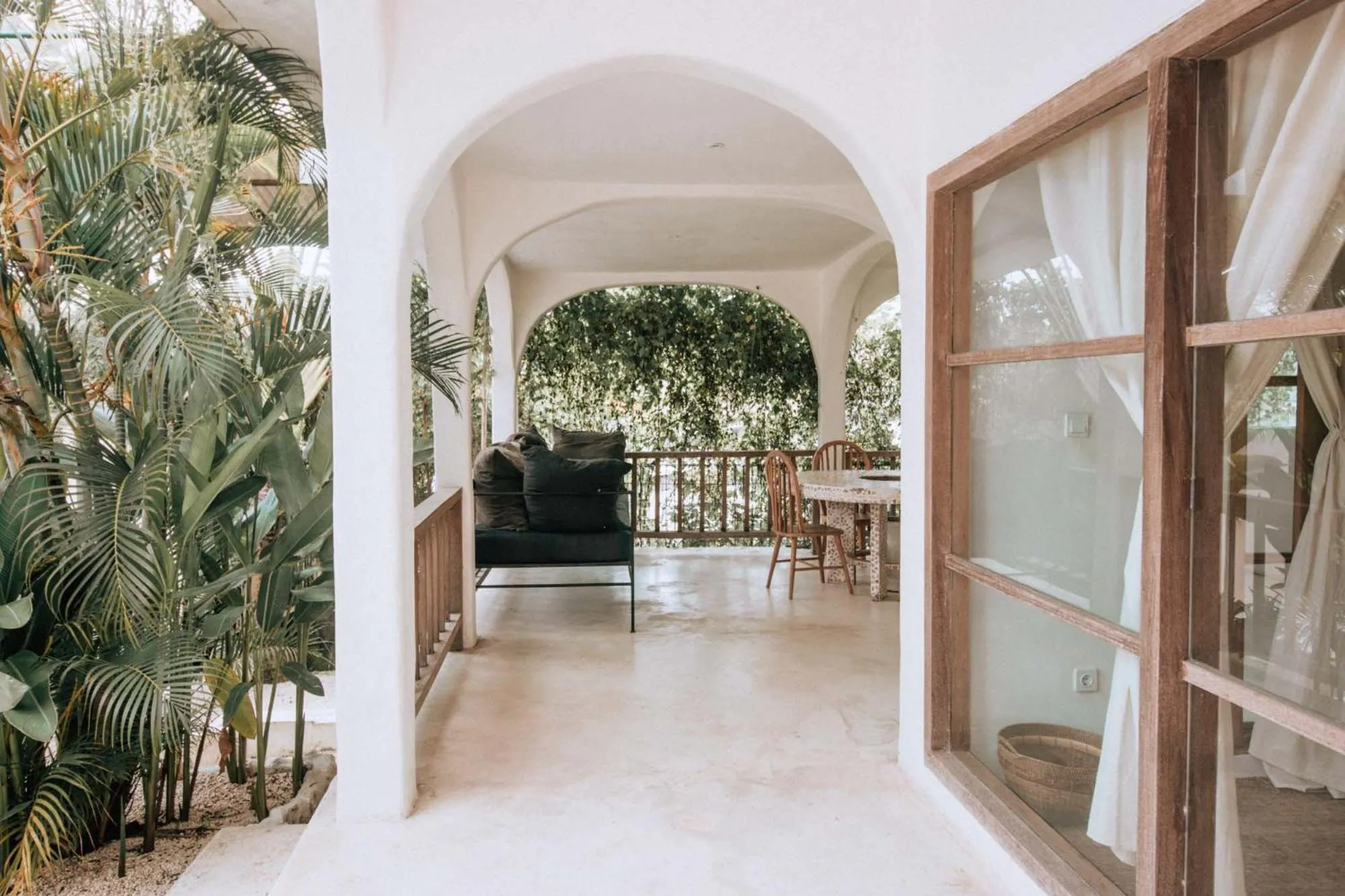 Patio in Hotel Sages