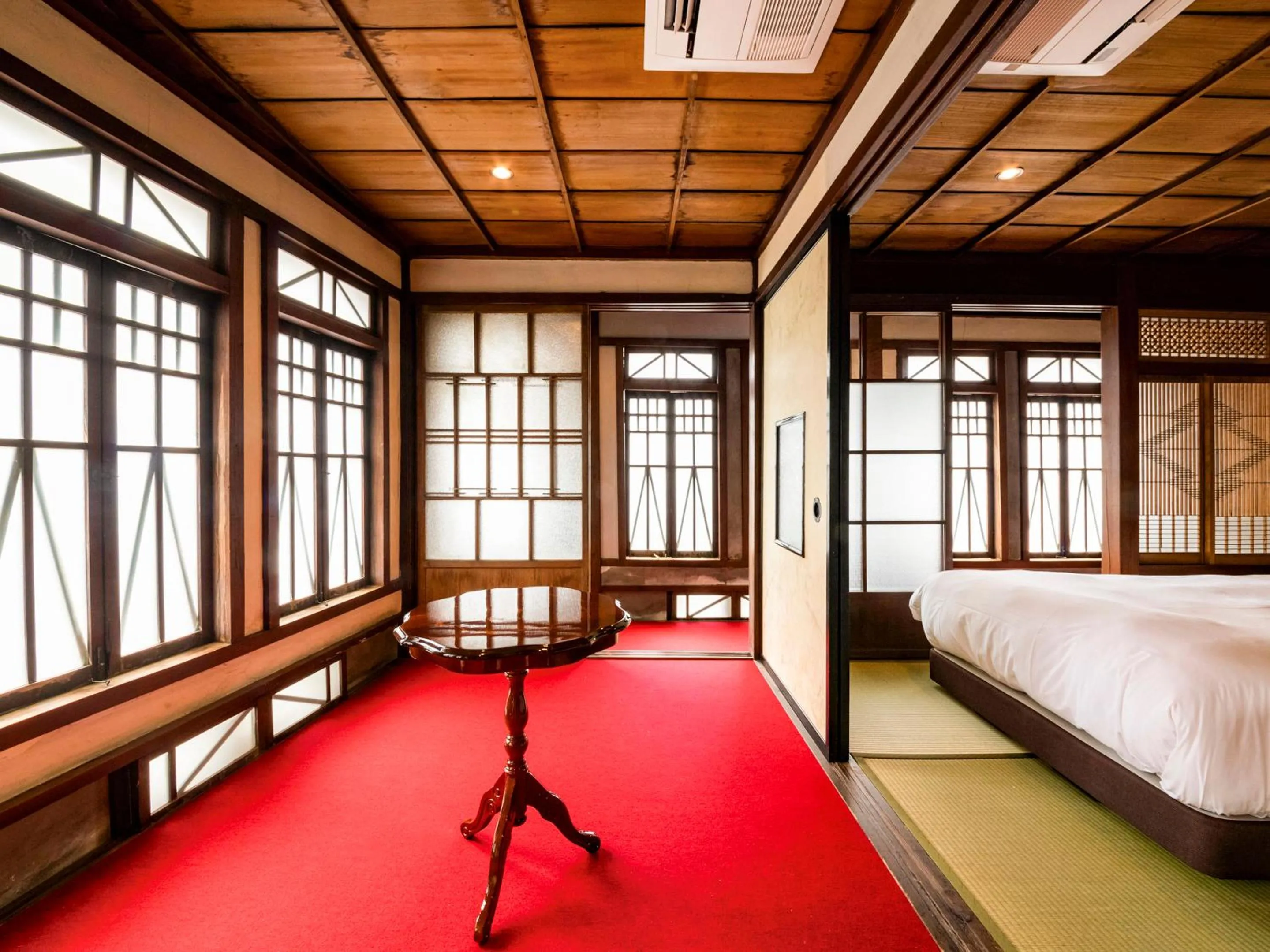 Photo of the whole room, Bed in NIPPONIA Chichibu Monzenmachi