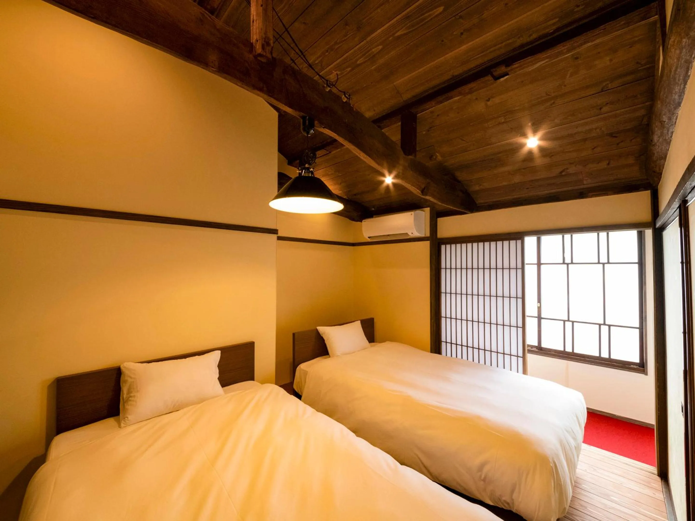 Bed in NIPPONIA Chichibu Monzenmachi