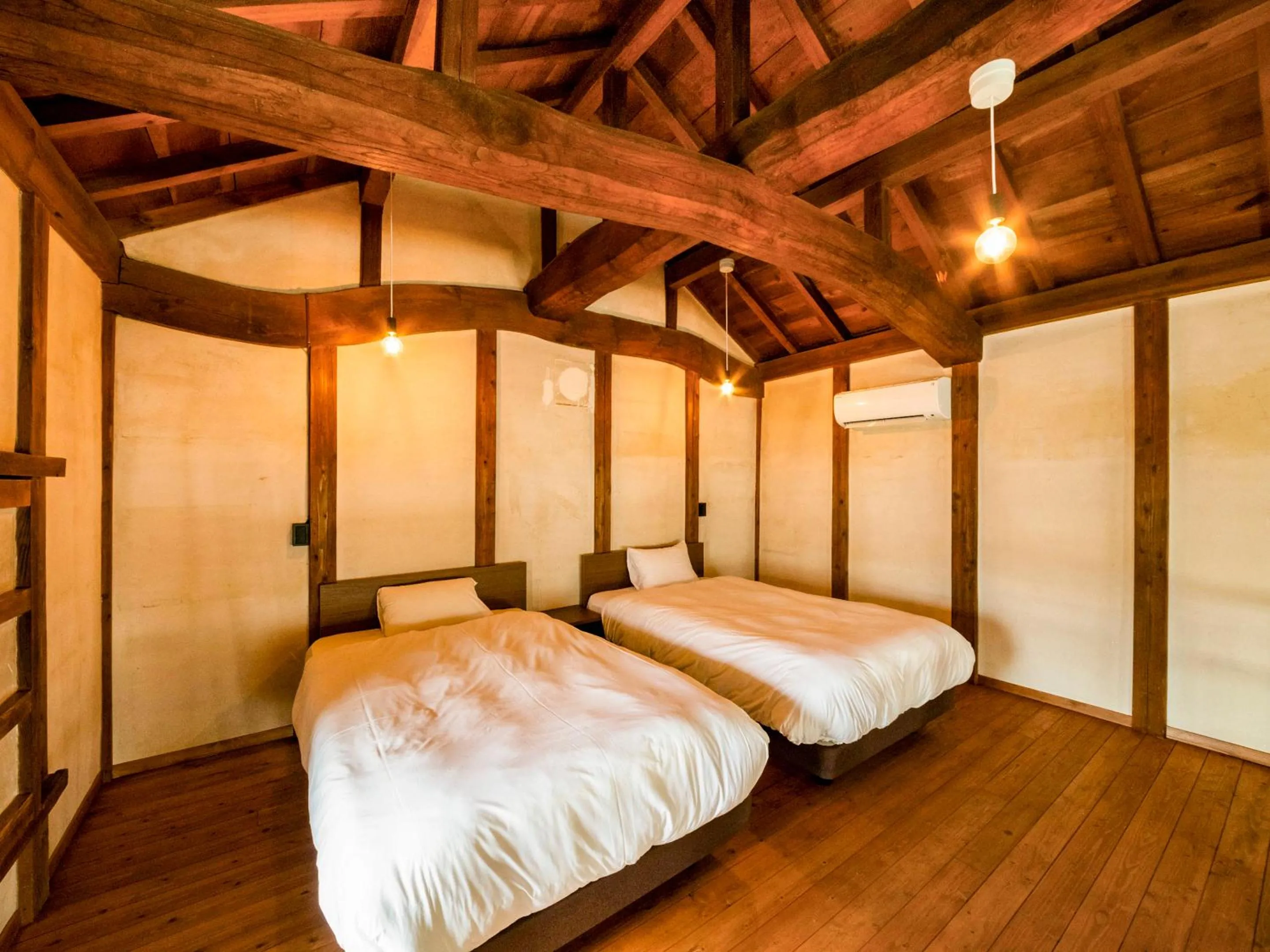 Bed in NIPPONIA Chichibu Monzenmachi