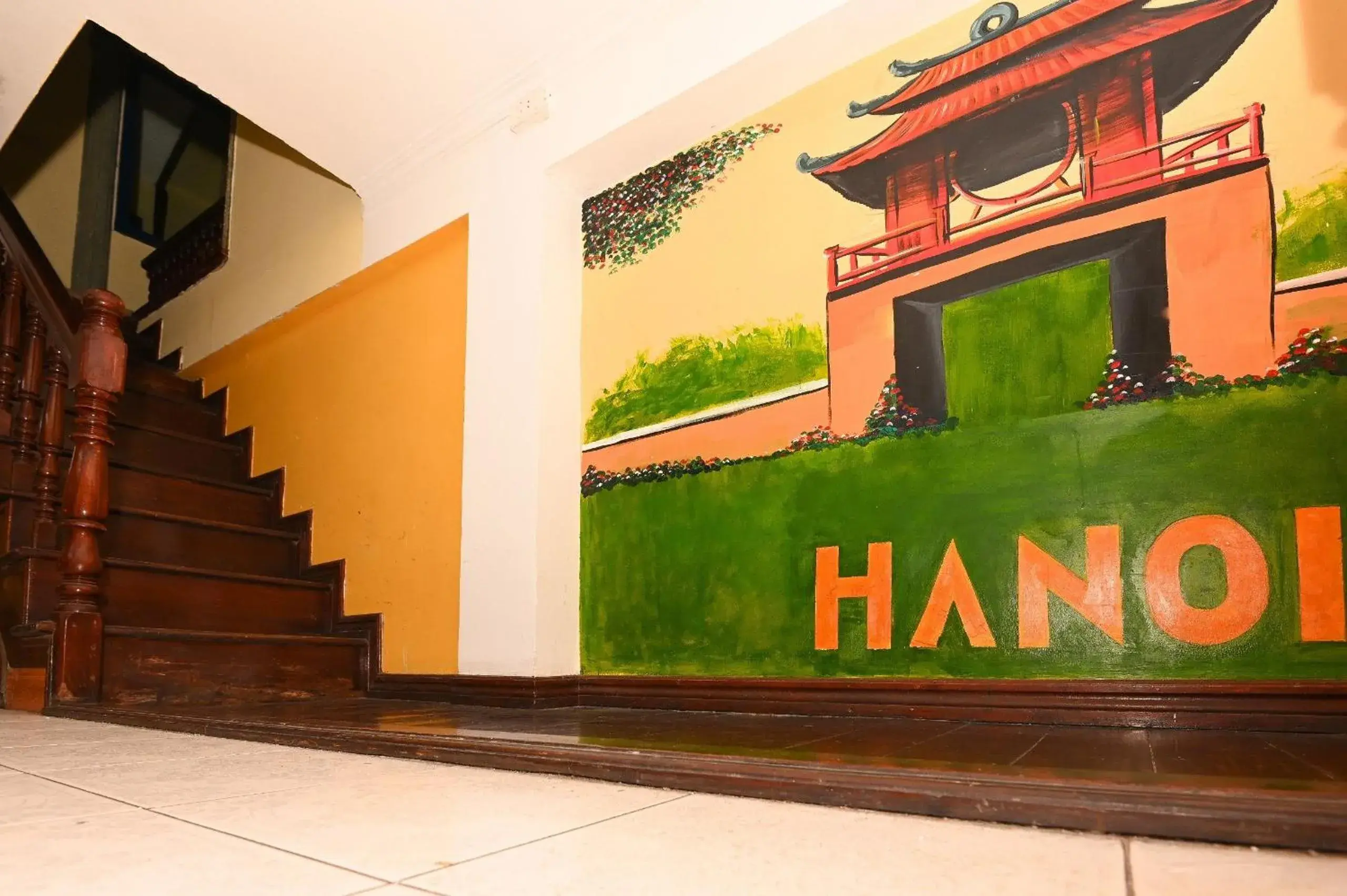 Queen Room with Two Queen Beds in Sunny Hanoi Homestay Queen Room with Two Queen Beds in Sunny Hanoi Homestay