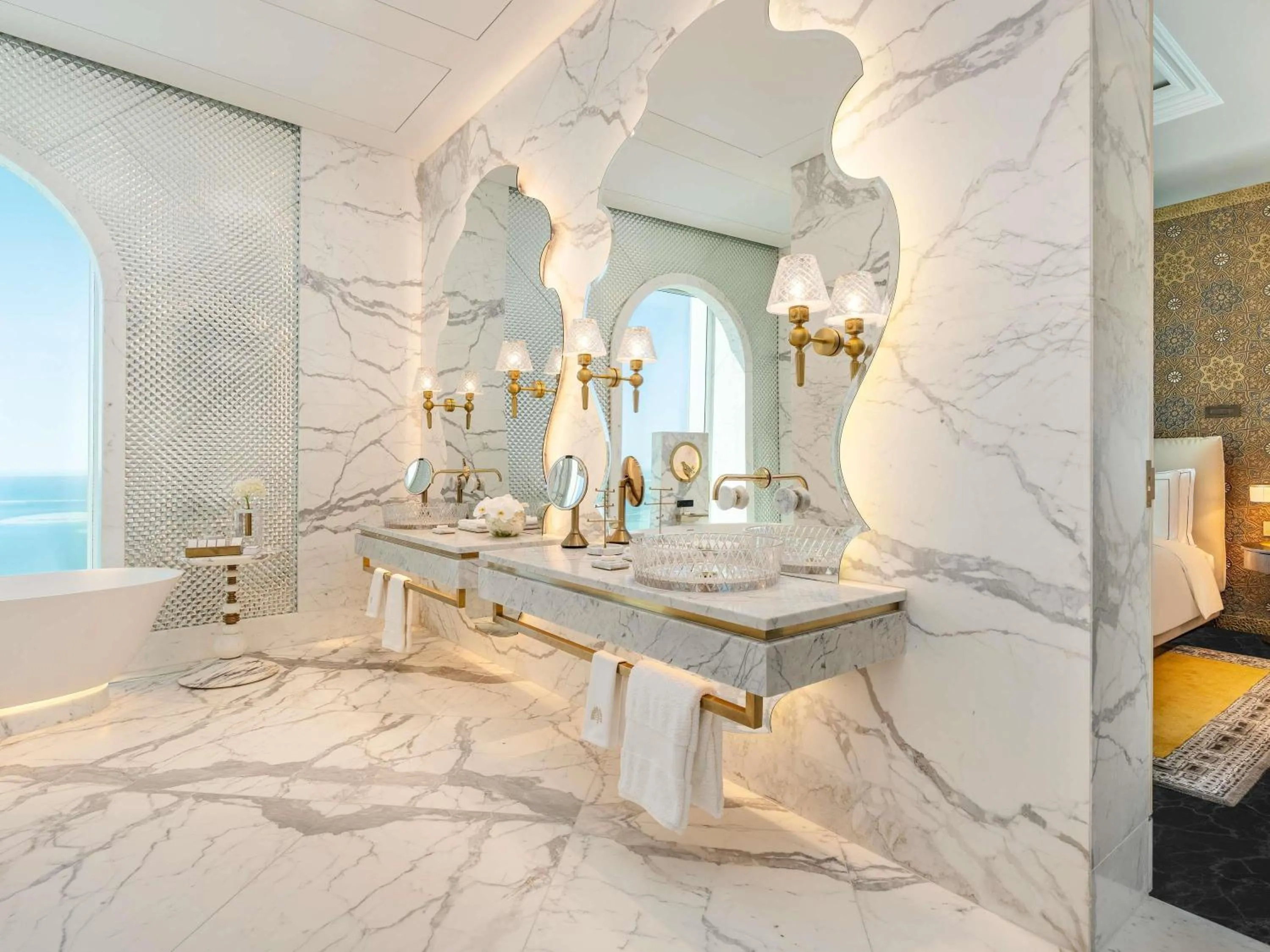 Bedroom in Raffles Doha