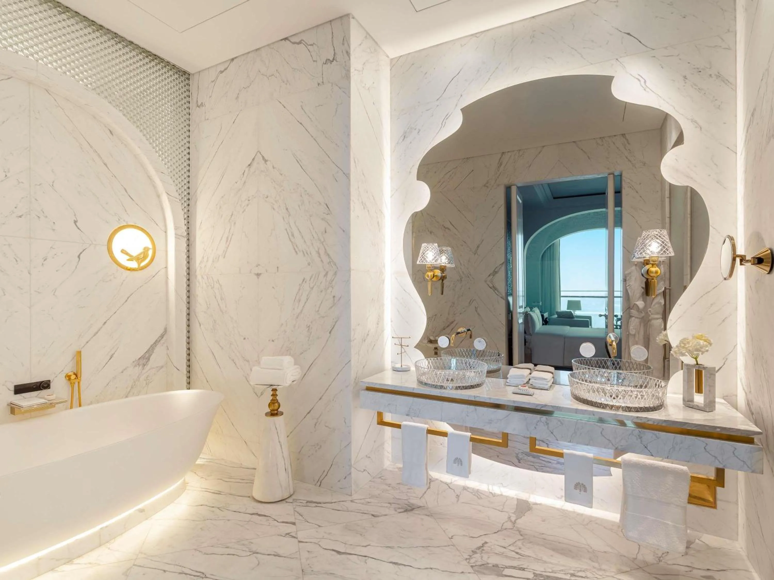 Bedroom in Raffles Doha