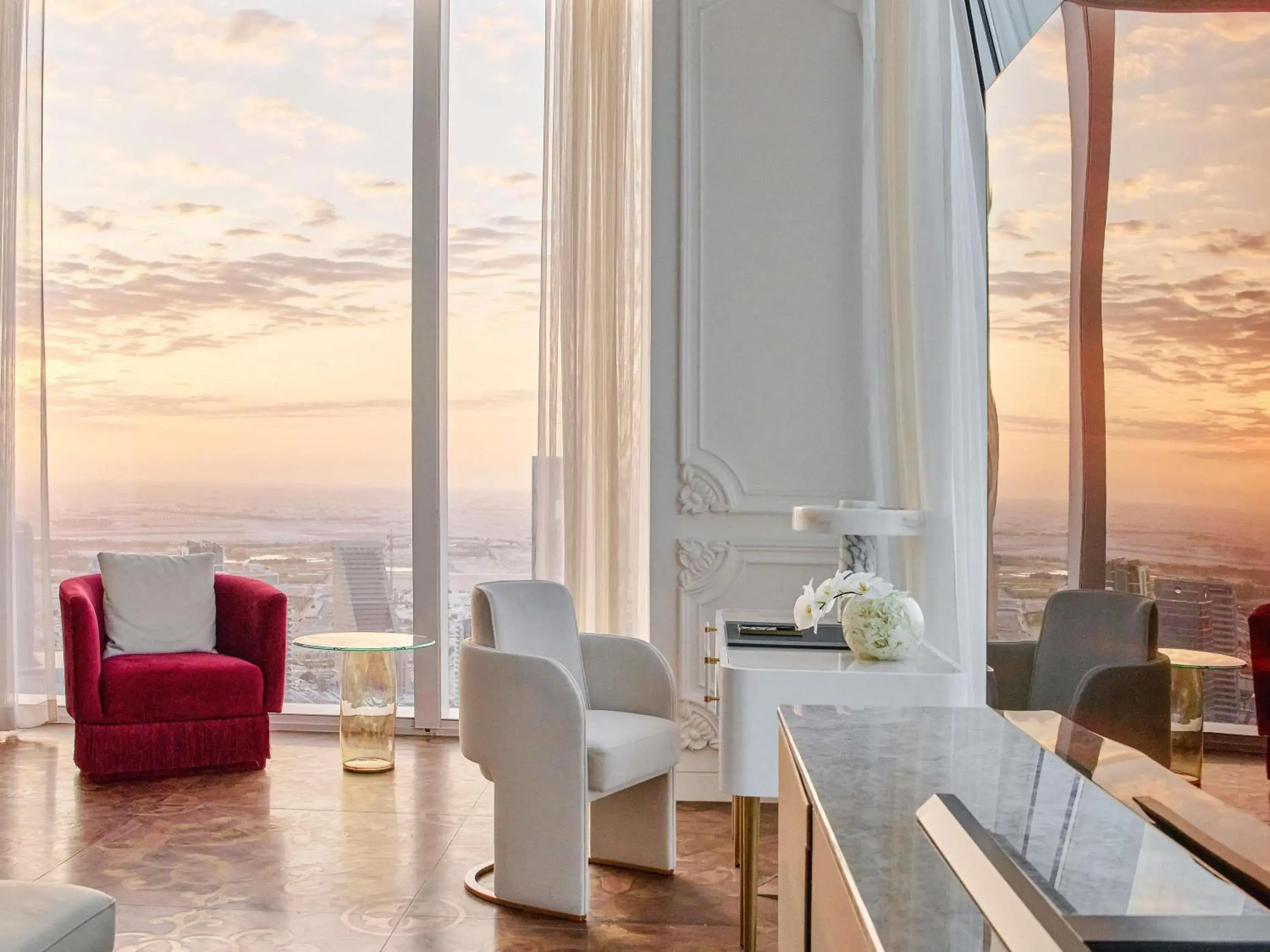 Bedroom in Raffles Doha Bedroom in Raffles Doha