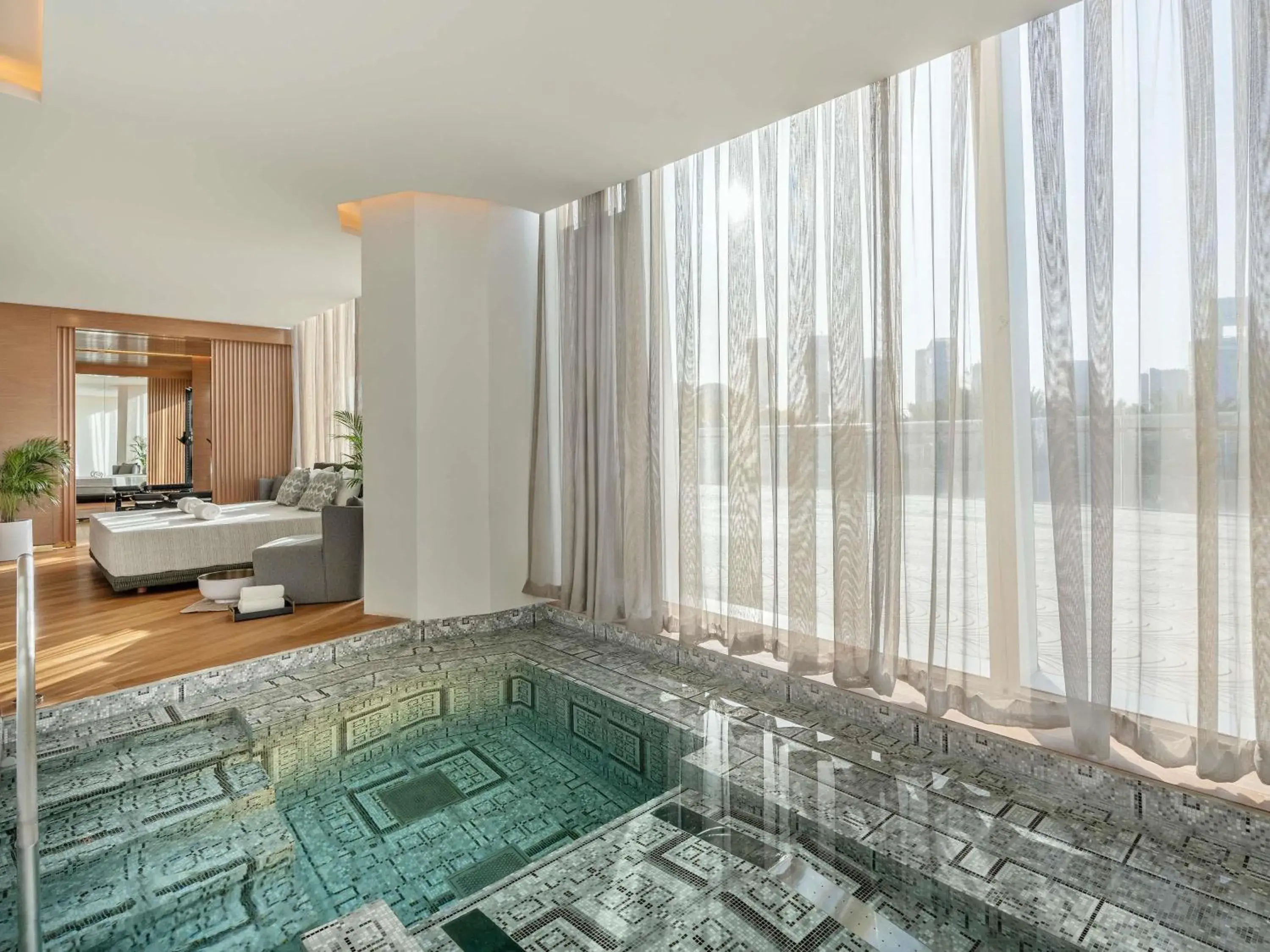 Spa and wellness centre/facilities in Raffles Doha Spa and wellness centre/facilities in Raffles Doha