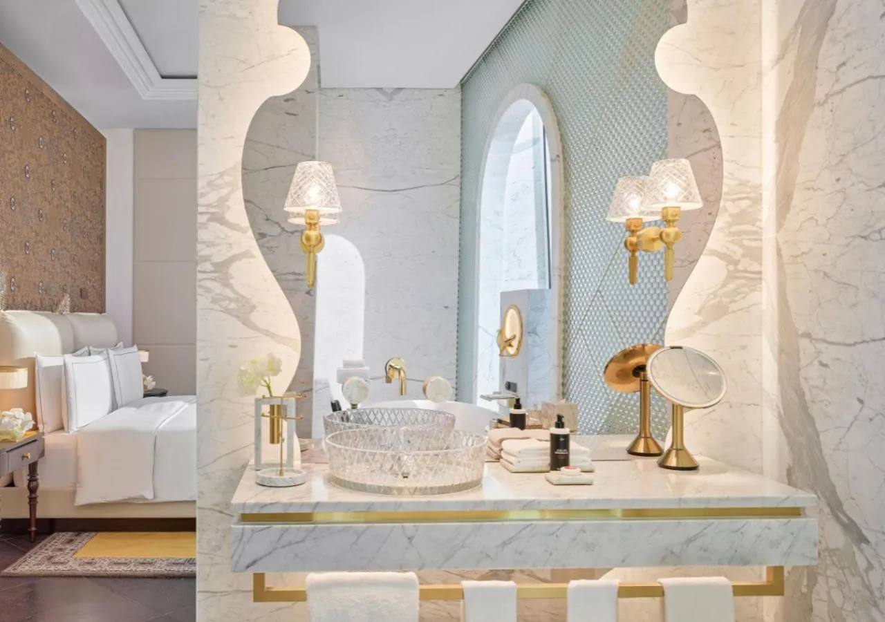 Bathroom in Raffles Doha