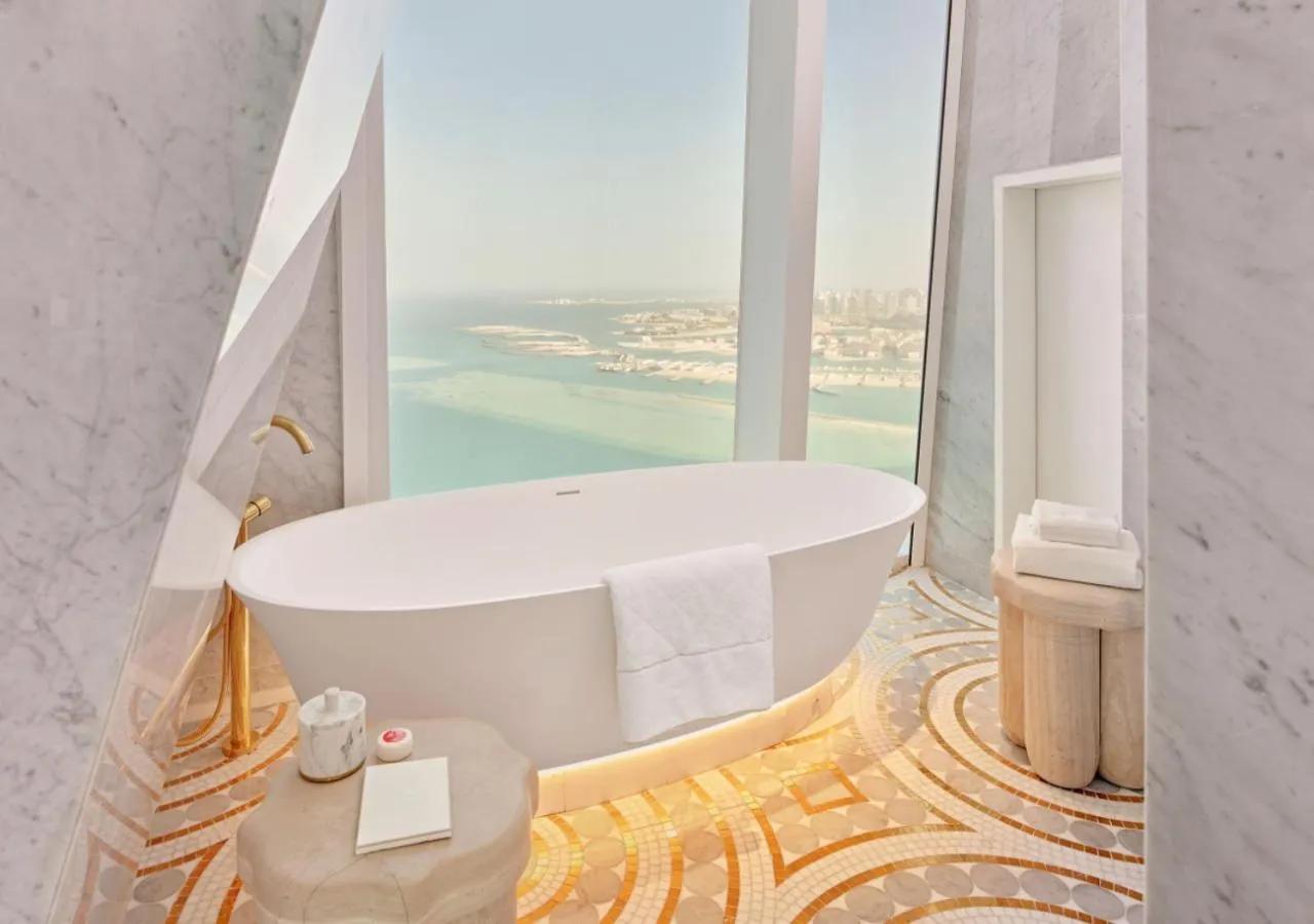 Bathroom in Raffles Doha