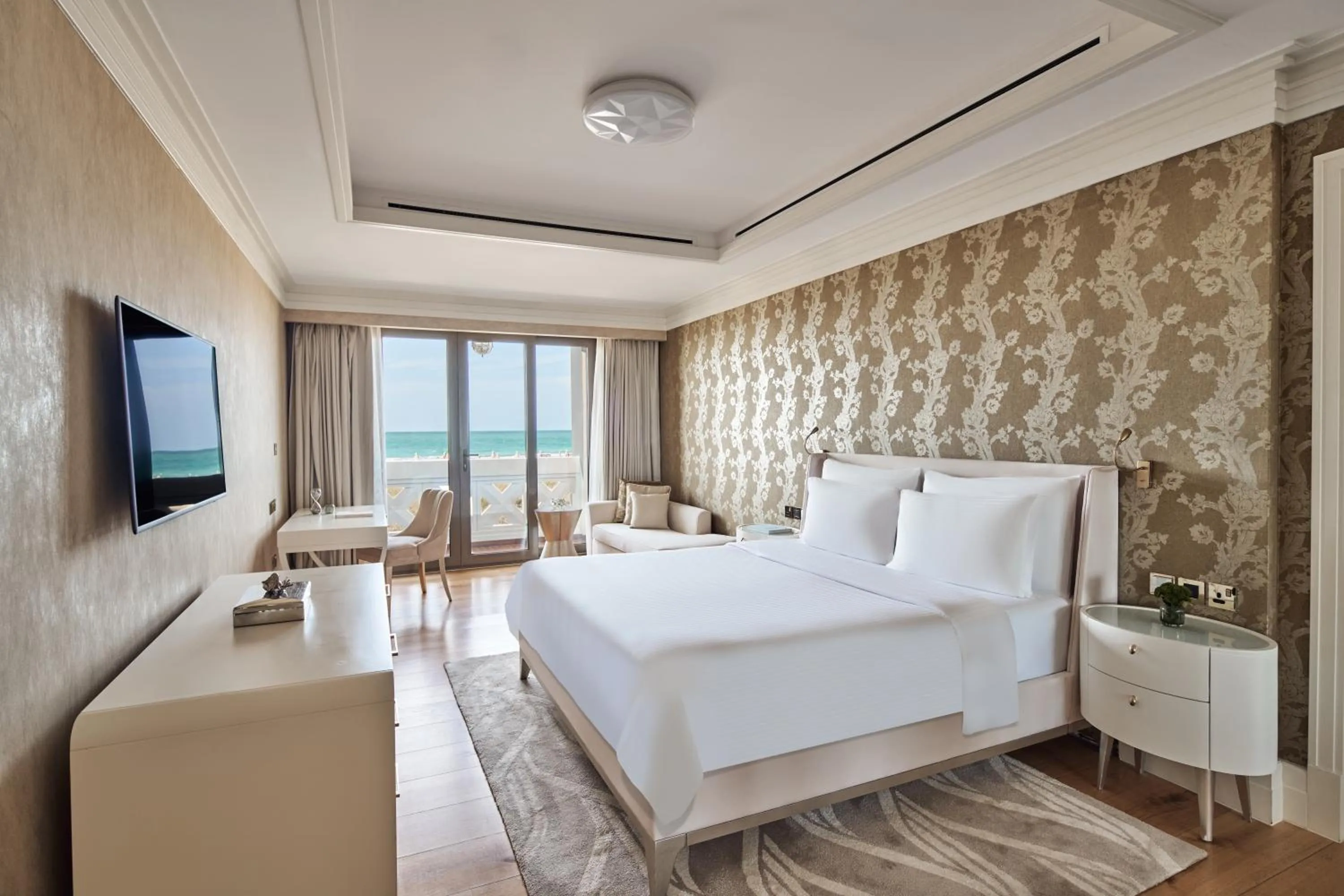 Bed in Club Privé By Rixos Saadiyat
