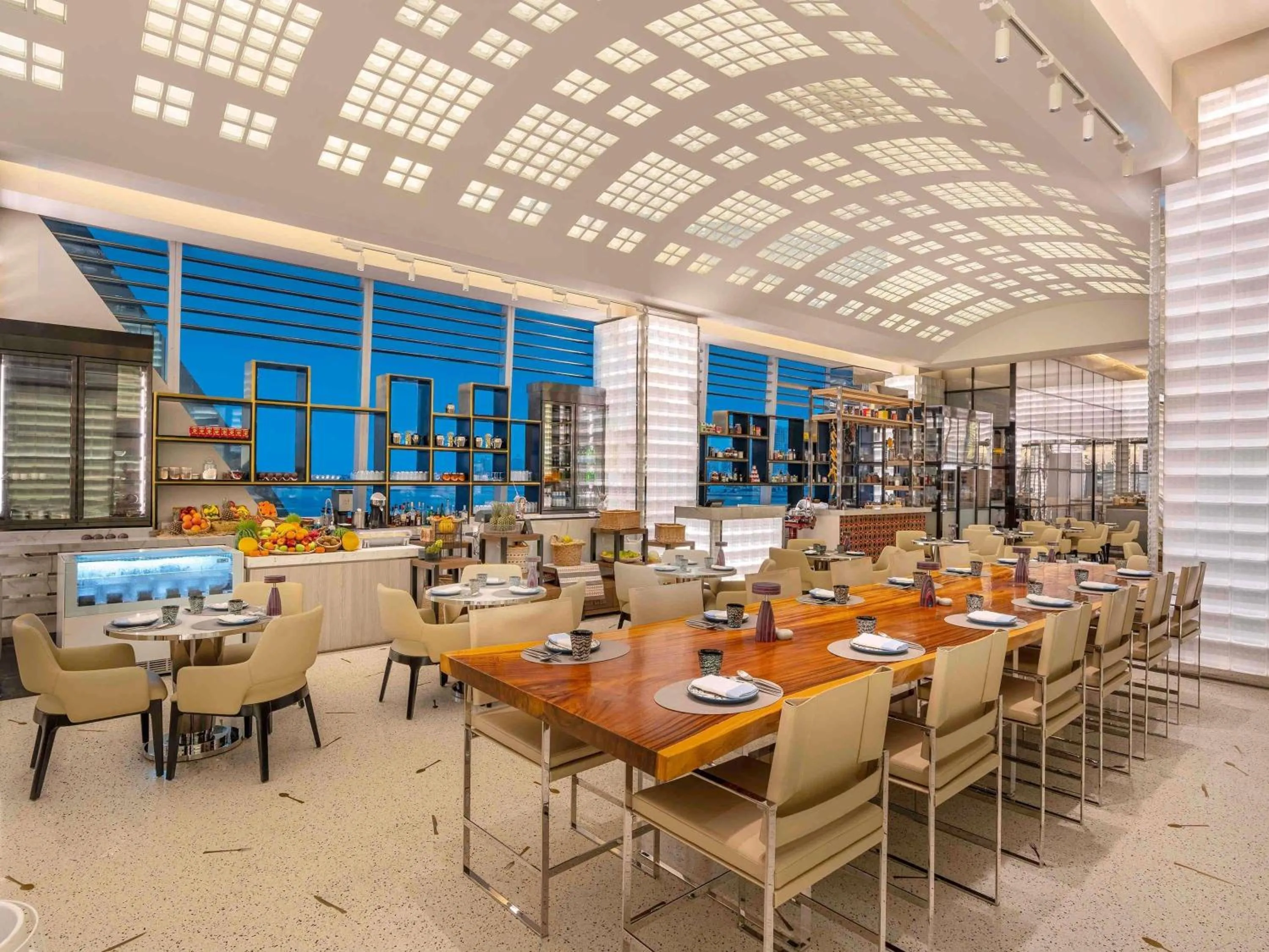 Breakfast in Fairmont Doha