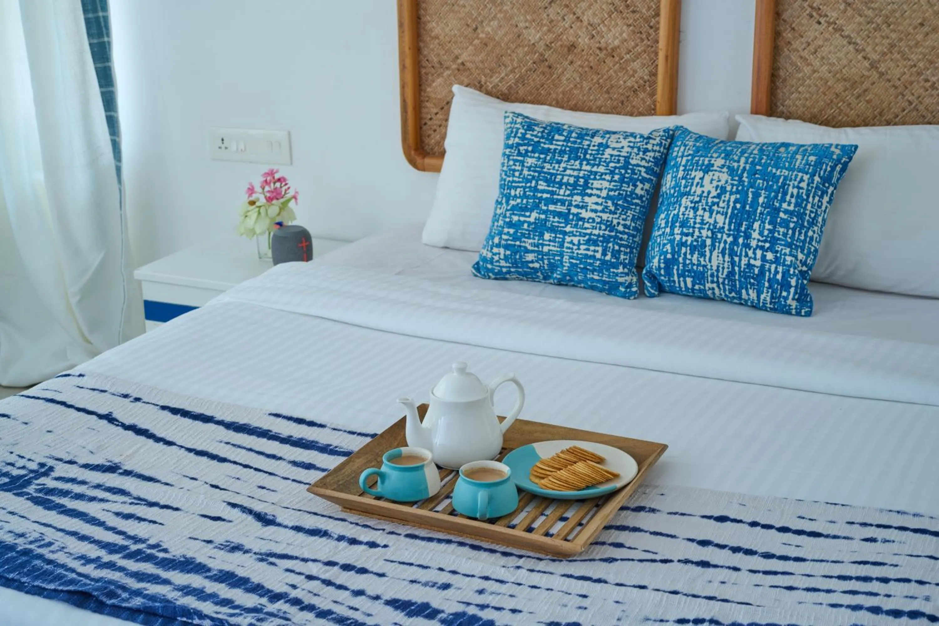 Bed in Seclude by the Lake, Alleppey