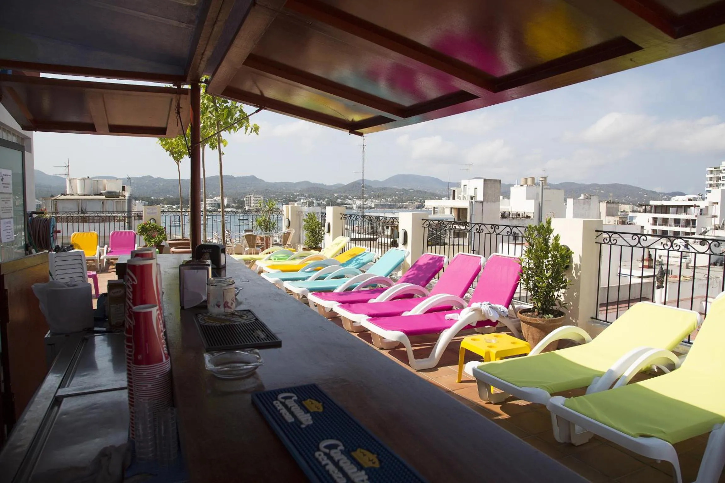 Swimming pool in Apartamentos Casa Maria