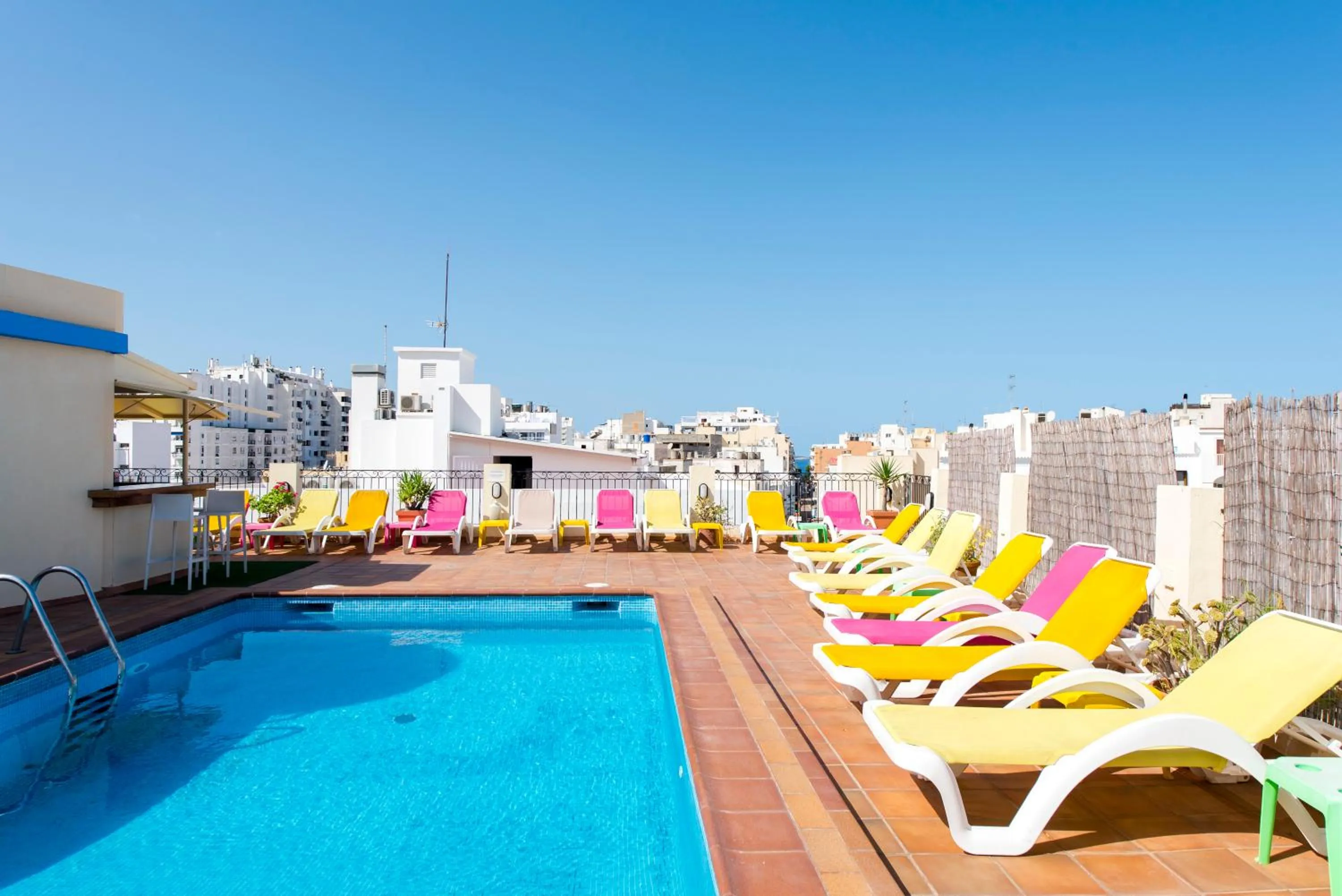Swimming pool in Apartamentos Casa Maria