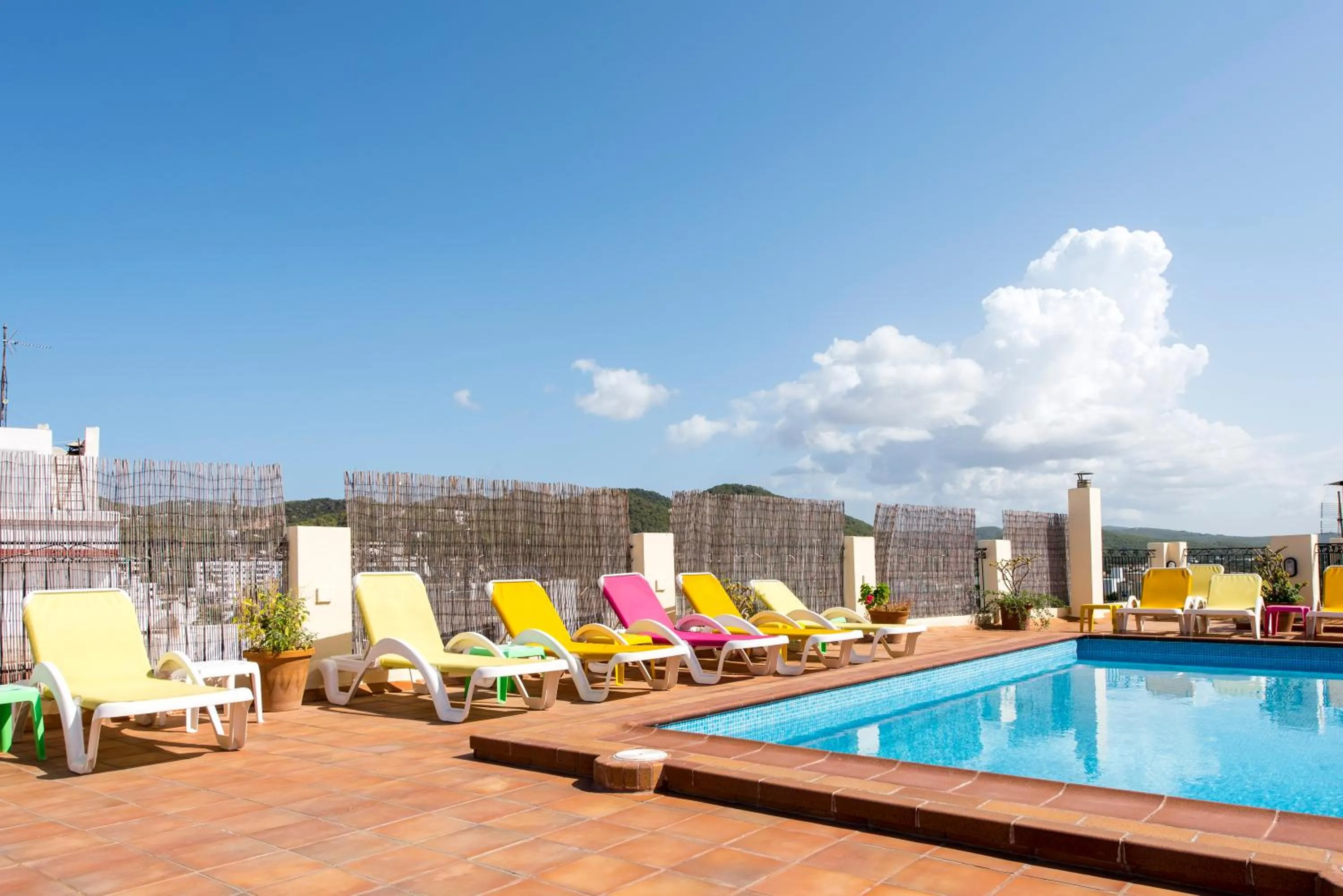 Swimming pool in Apartamentos Casa Maria