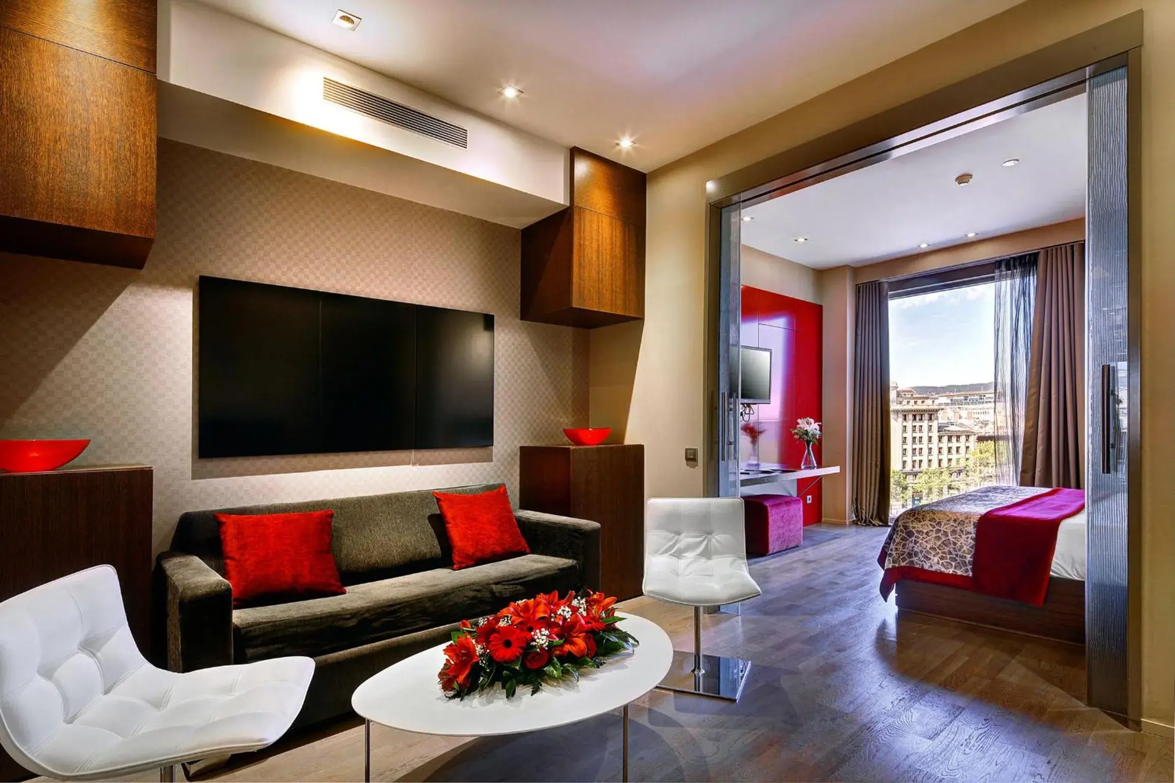 Living room in Olivia Plaza Hotel Living room in Olivia Plaza Hotel