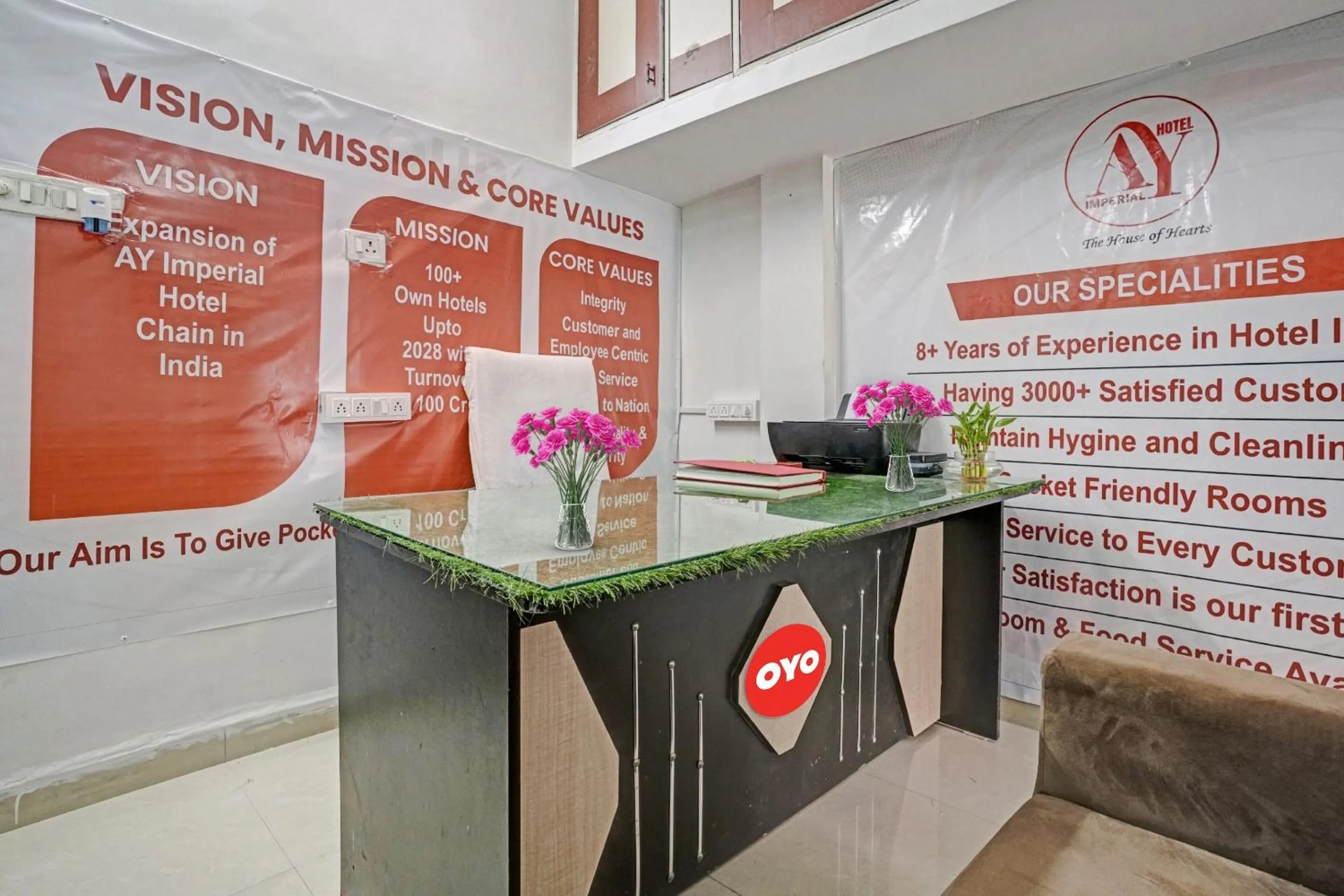 Lobby or reception in Hotel O Ay Imperial