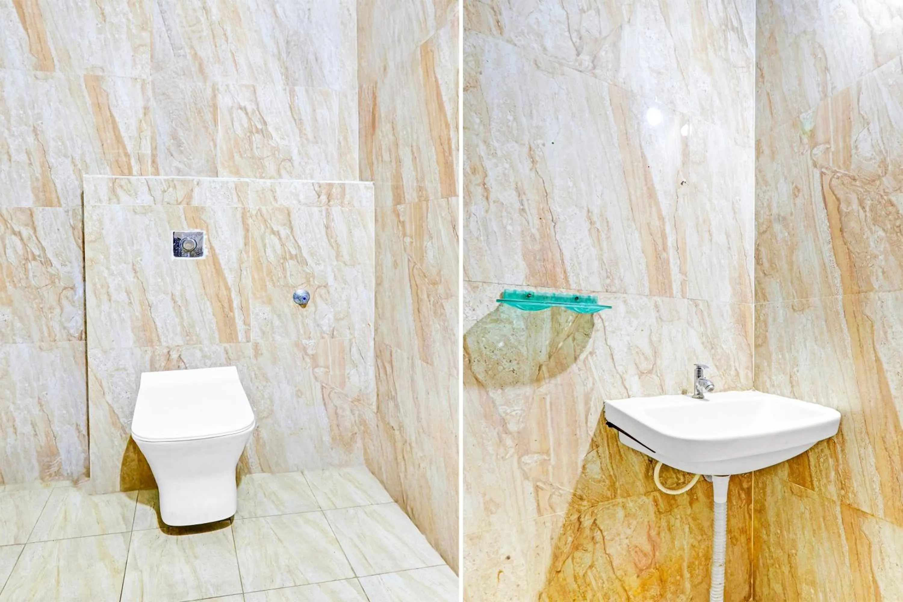 Bathroom in Super Collection O Warangal Railway Station