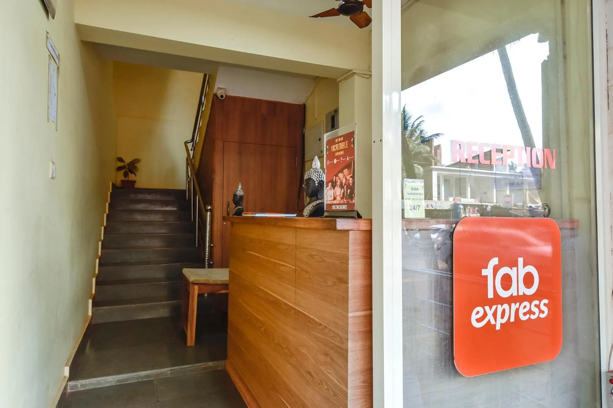 Lobby or reception in FabExpress Morjim Paradise - Nr Morjim Beach