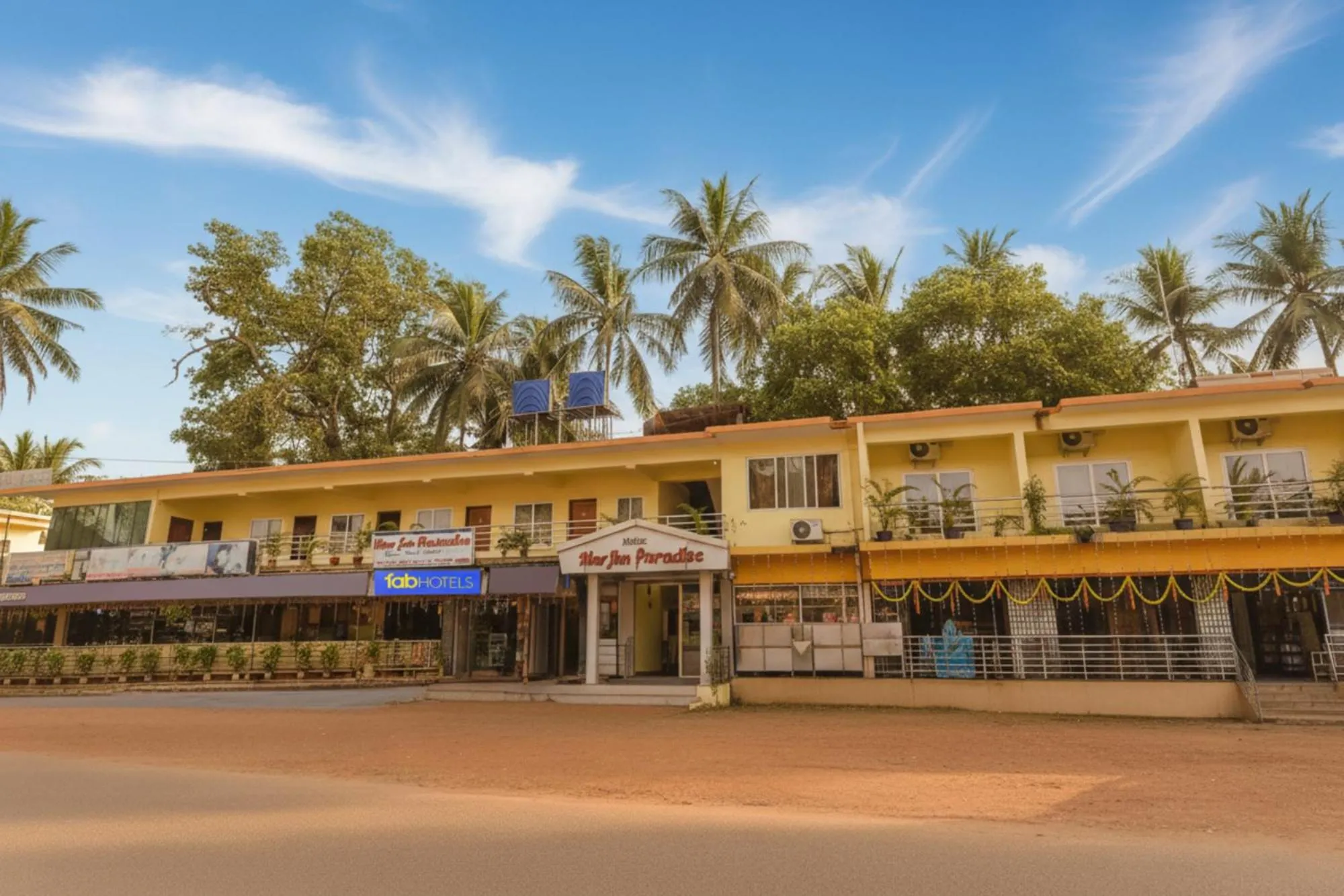 Property building in FabHotel Morjim Paradise - Nr Morjim Beach