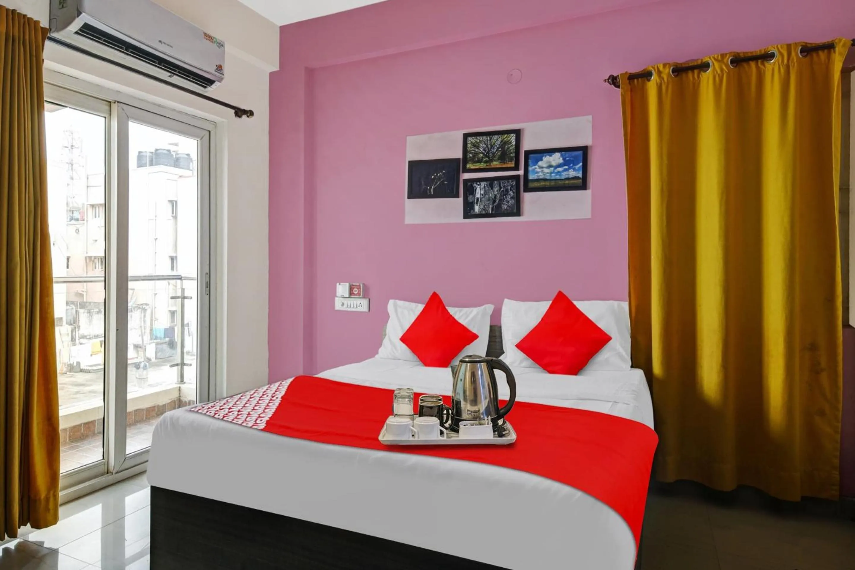 Bedroom, Bed in Hotel O VSV Avenue Hennur