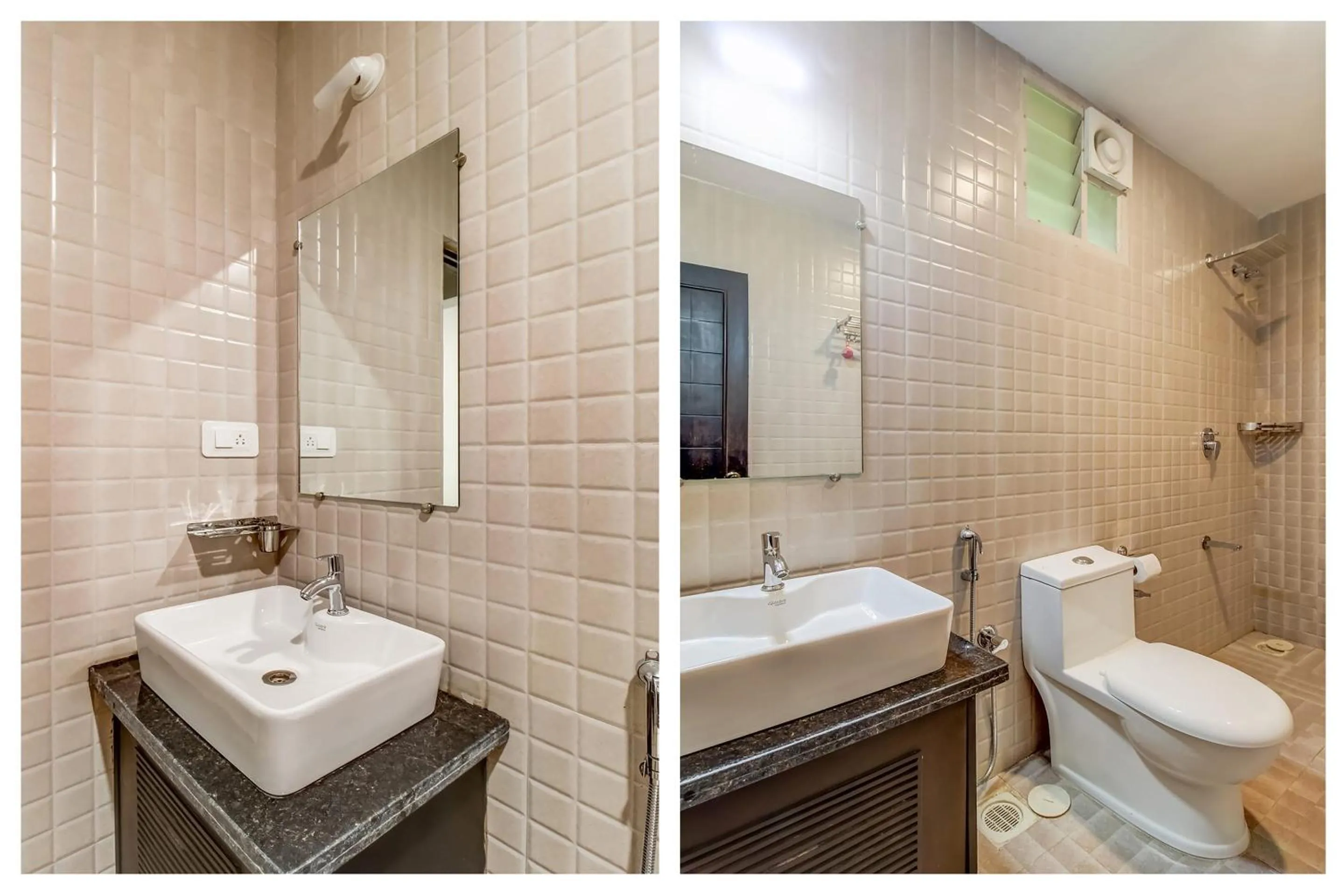 Bathroom in Capital O Coco Farm Resort