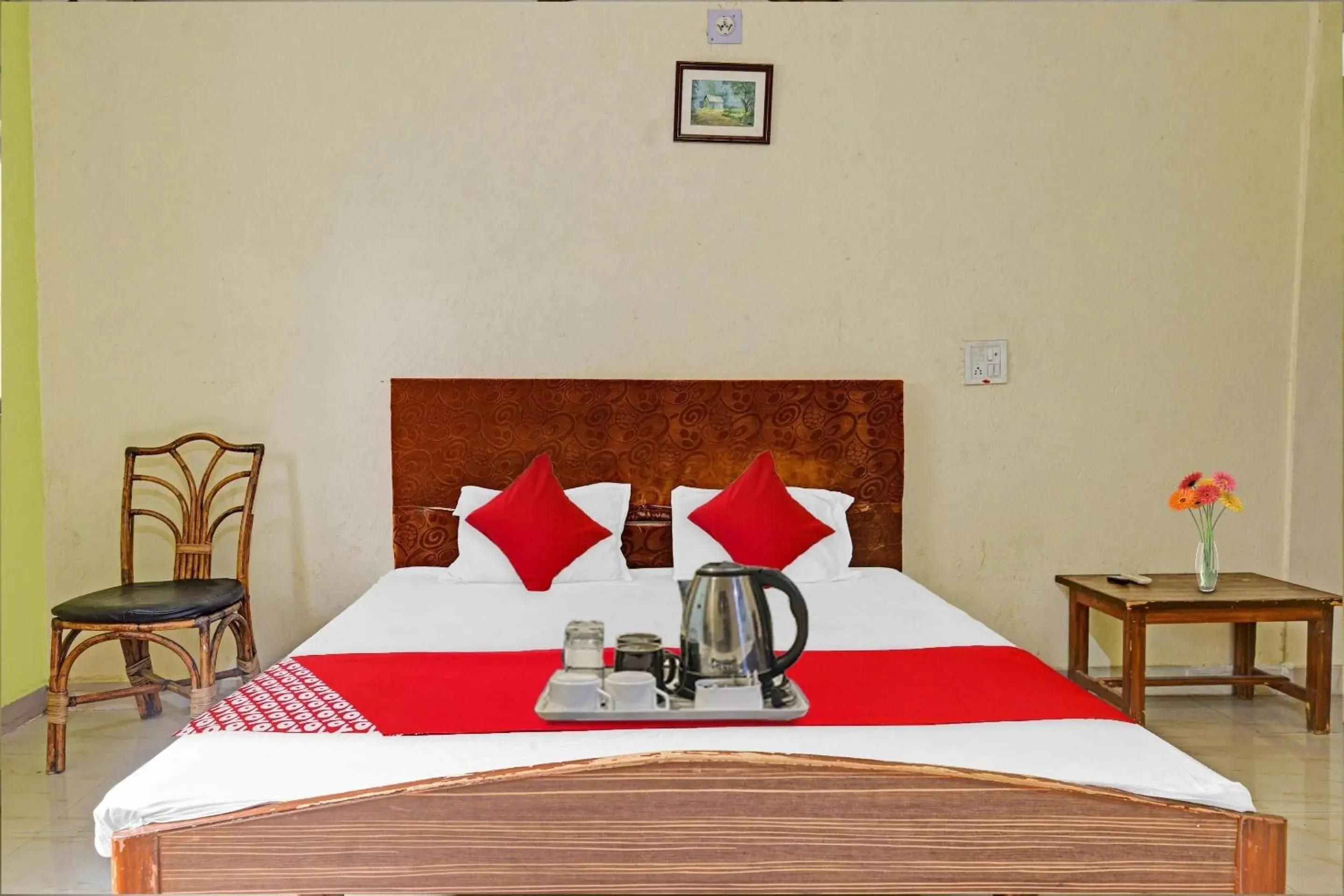 Bedroom in Hotel O Corporate Inn Bedroom in Hotel O Corporate Inn