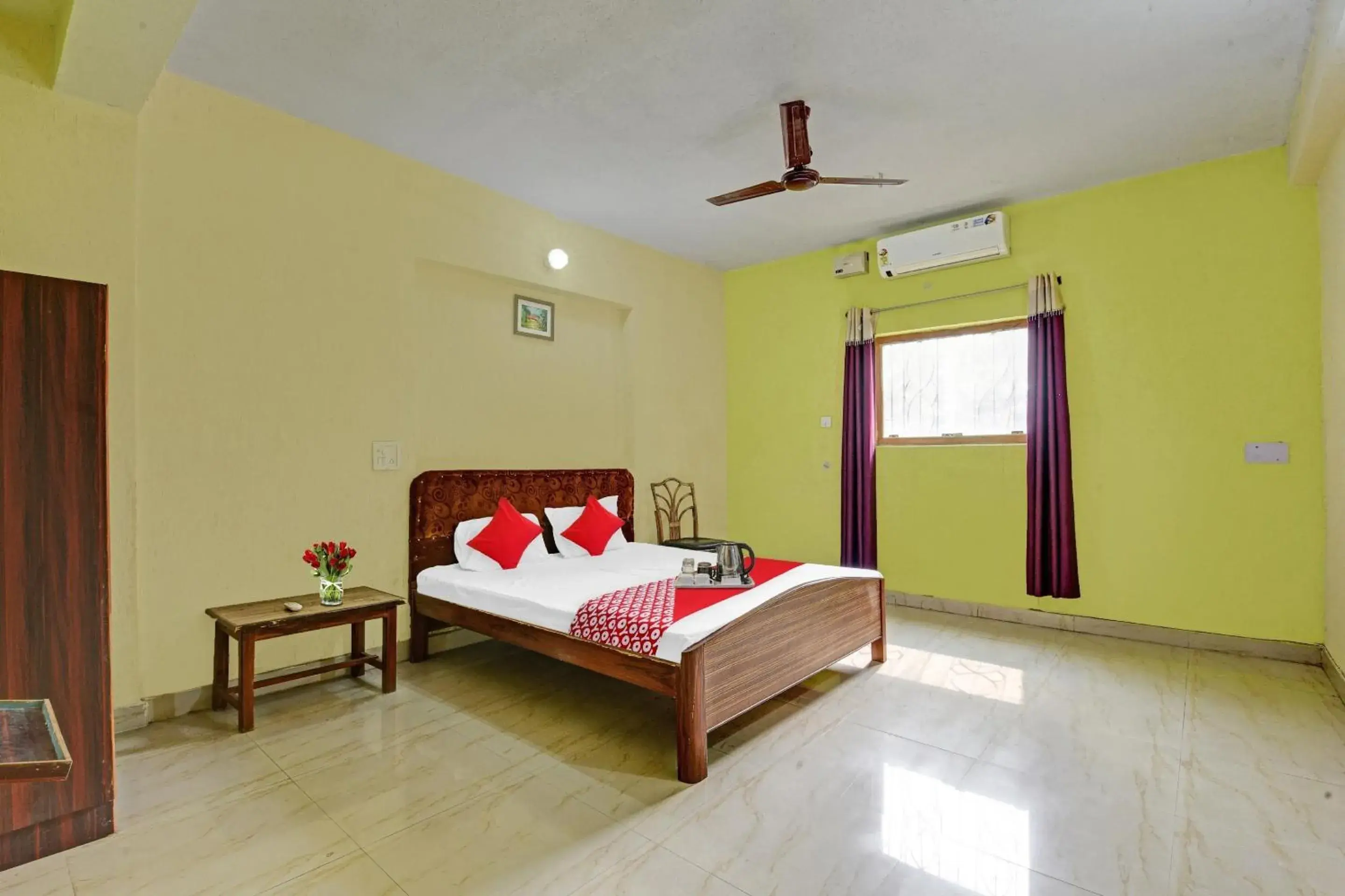 Bedroom in Hotel O Corporate Inn Bedroom in Hotel O Corporate Inn