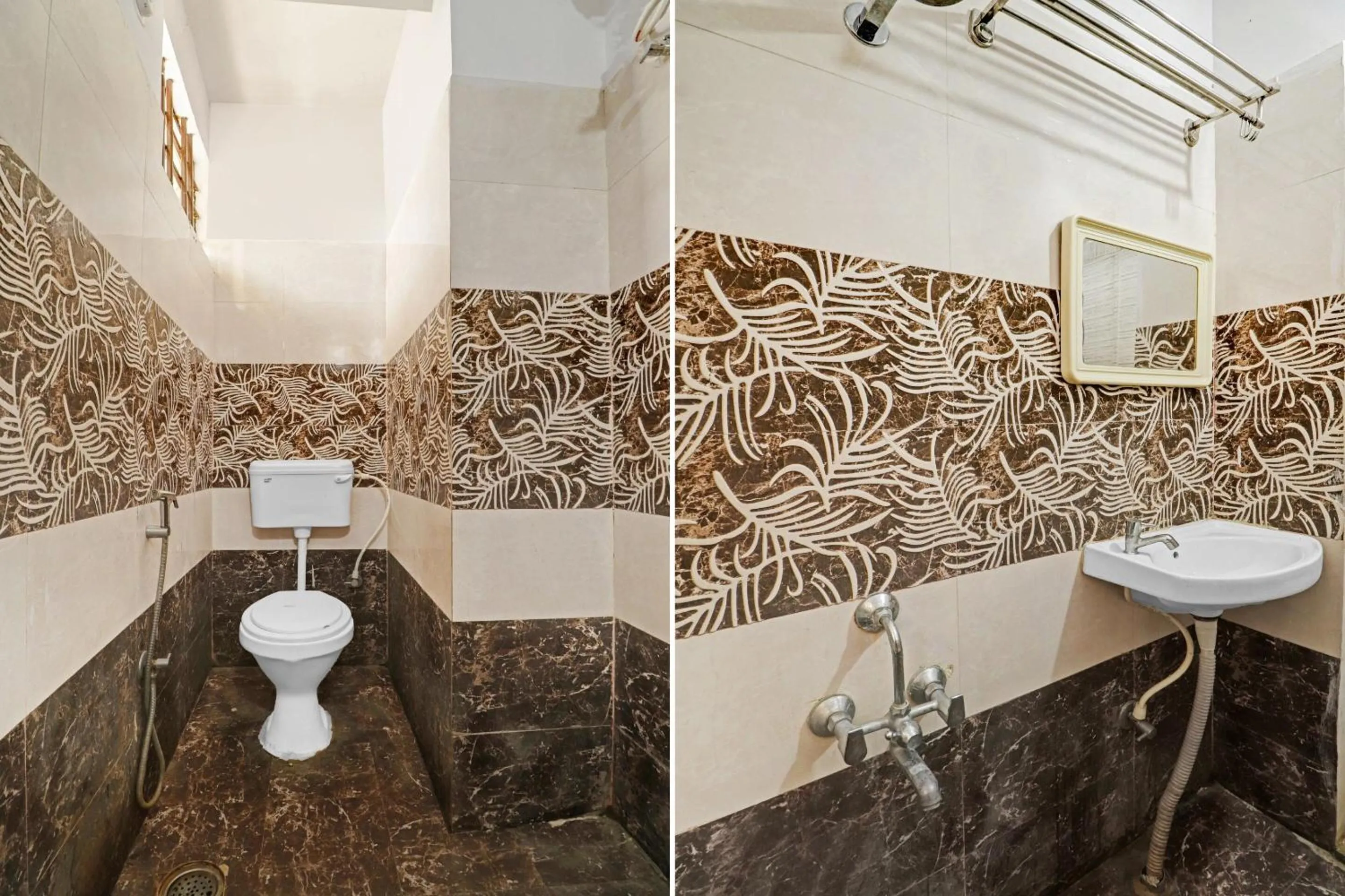 Bathroom in Hotel O Ashreya Inn