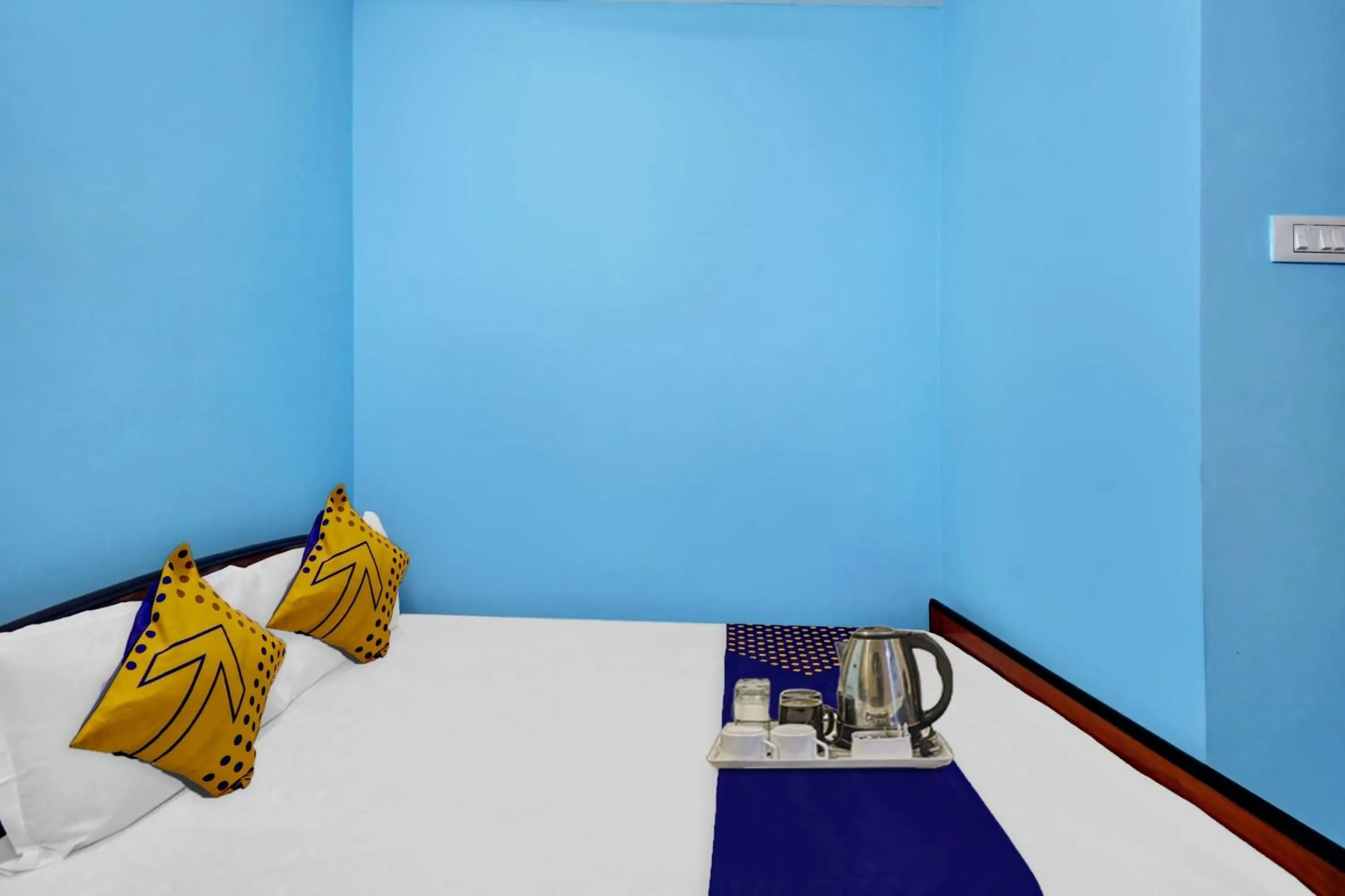 Bedroom, Bed in Hotel O Singh Guest House