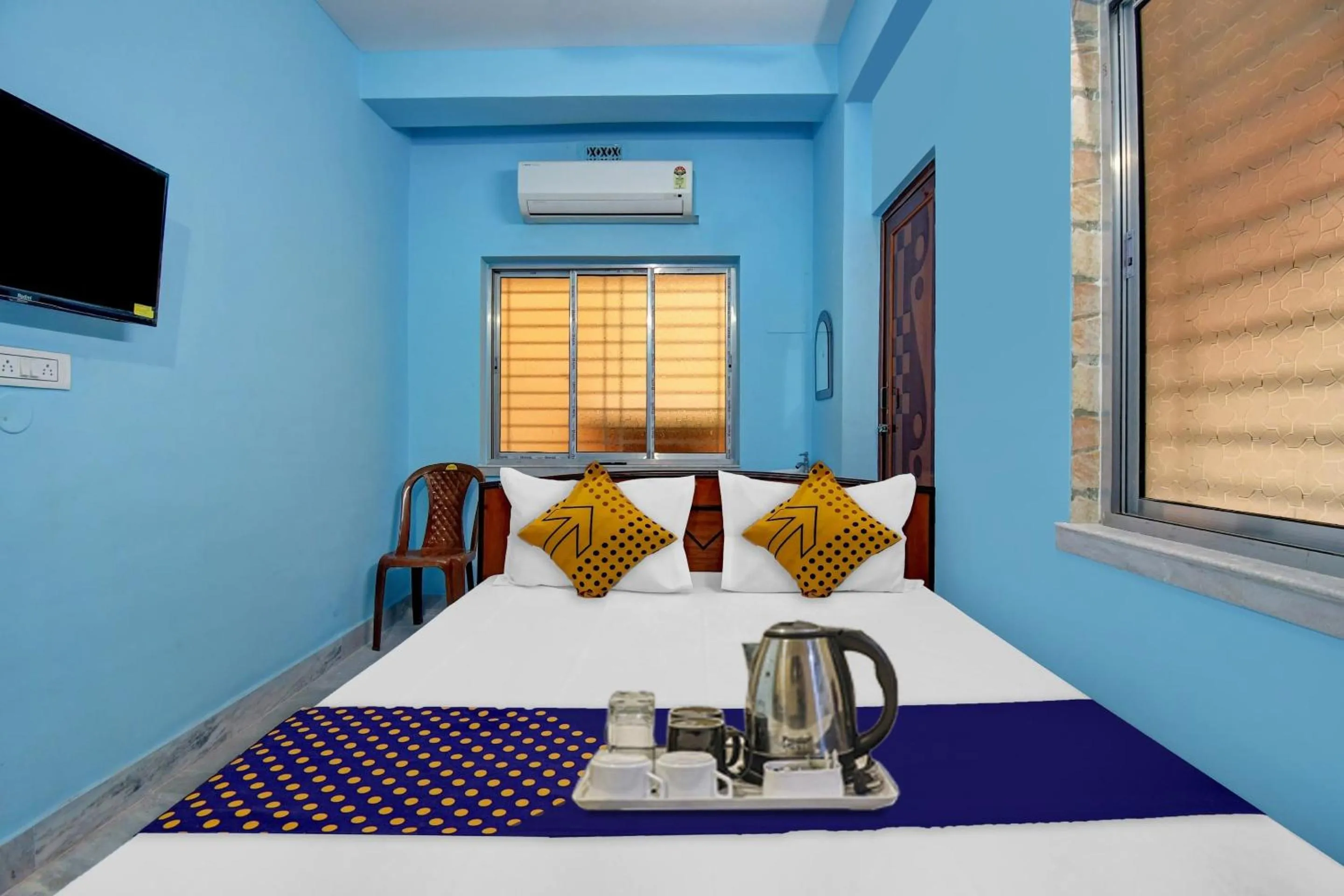 Bedroom, Bed in Hotel O Singh Guest House