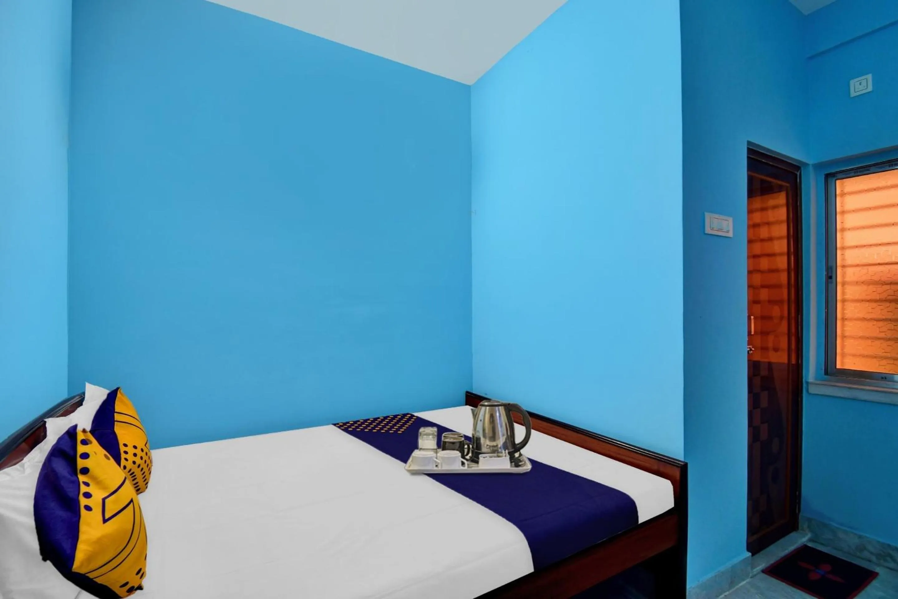 Bedroom, Bed in Hotel O Singh Guest House