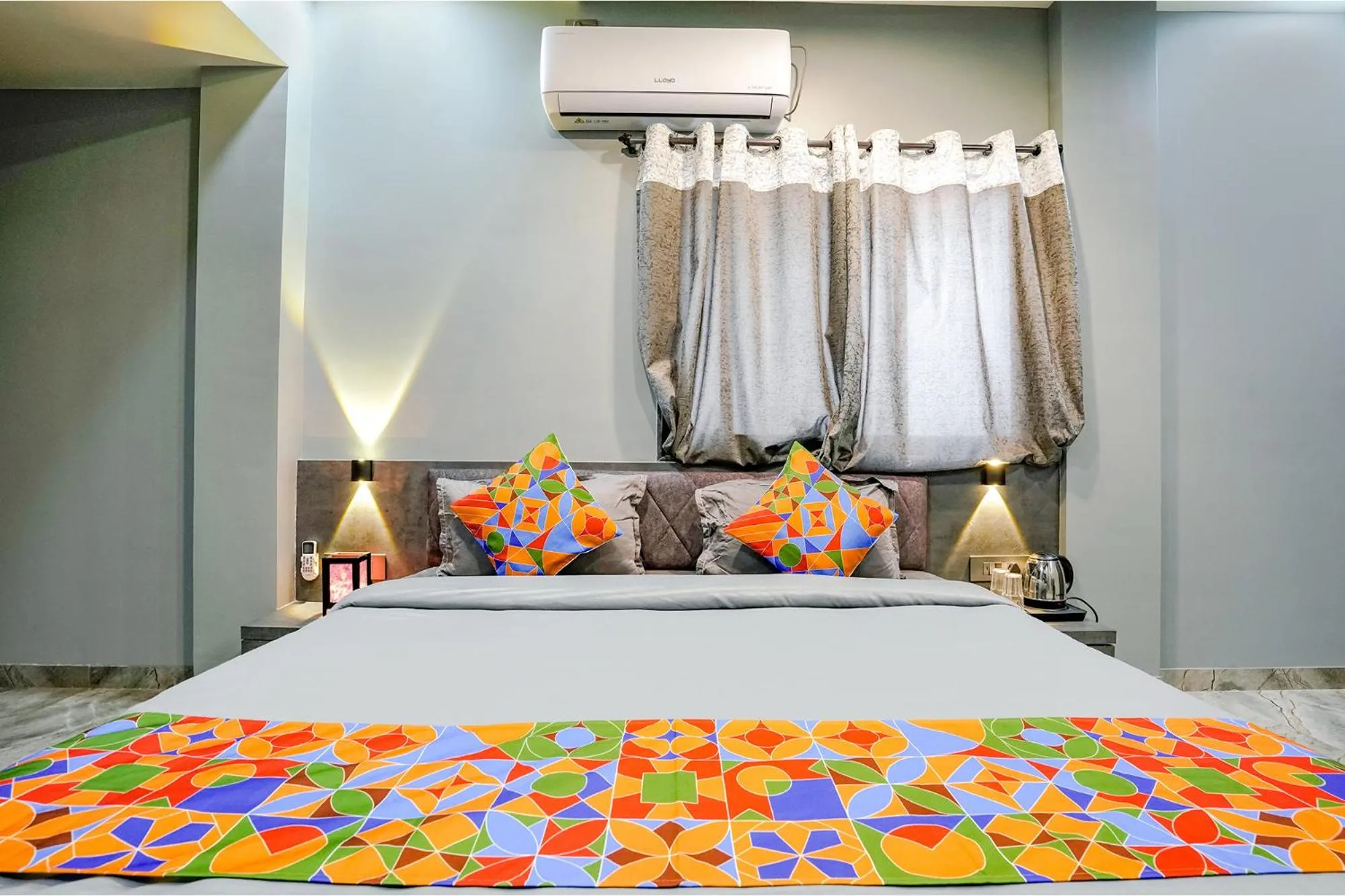 Bed in FabHotel Viva House - Talegaon