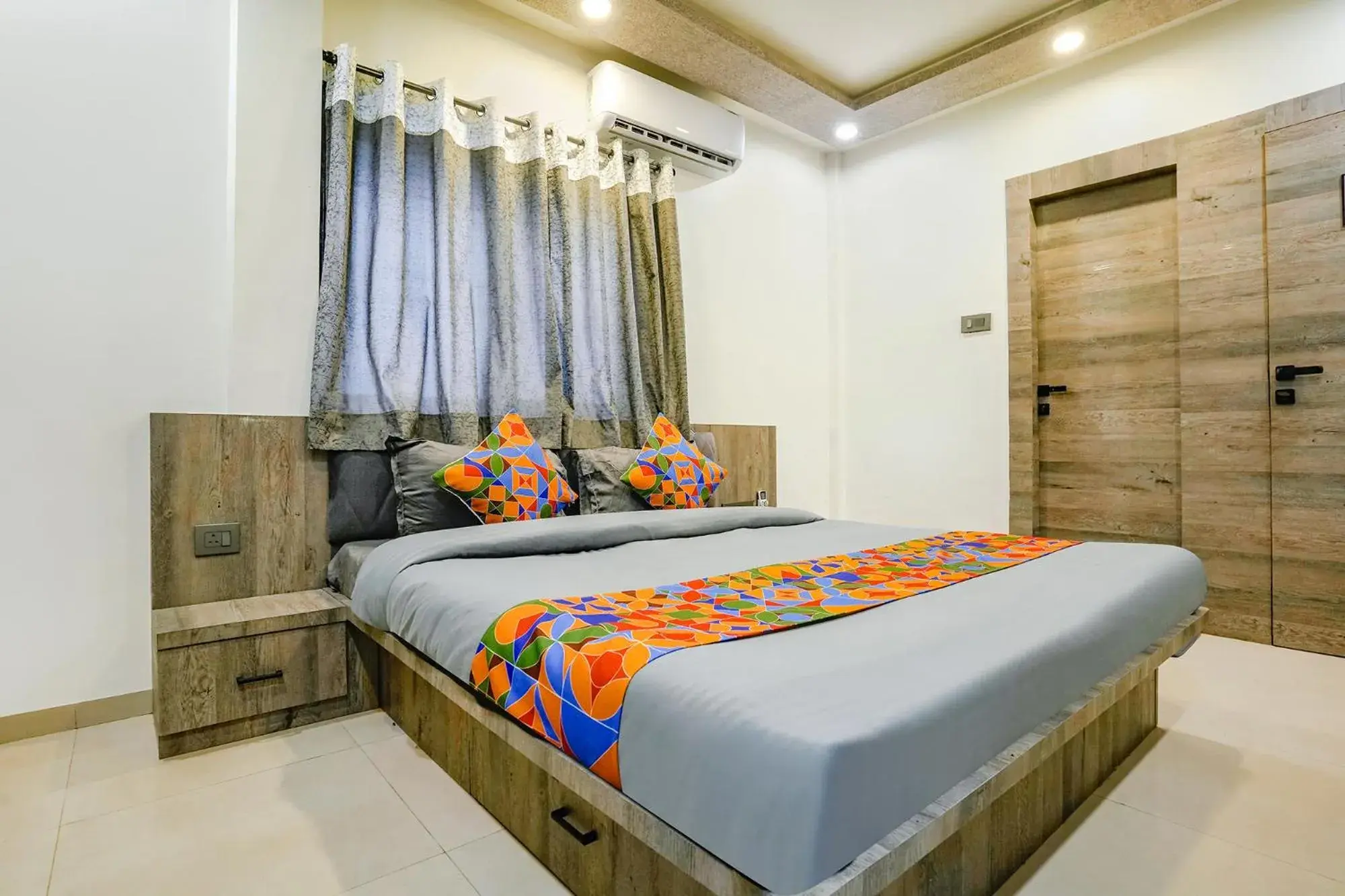 Bed in FabHotel Viva House - Talegaon Bed in FabHotel Viva House - Talegaon